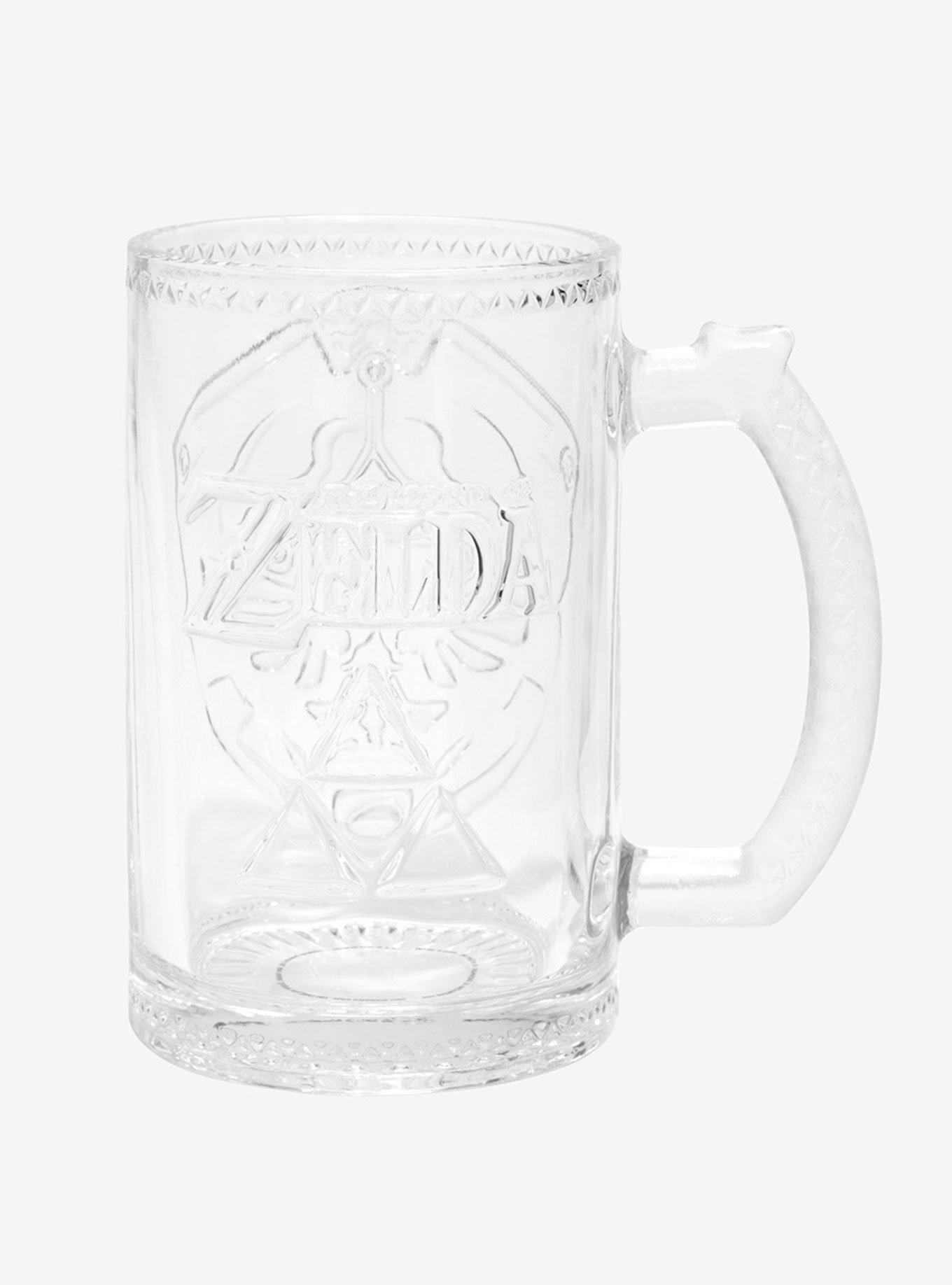 The Legend Of Zelda Shield Glass Stein, , alternate