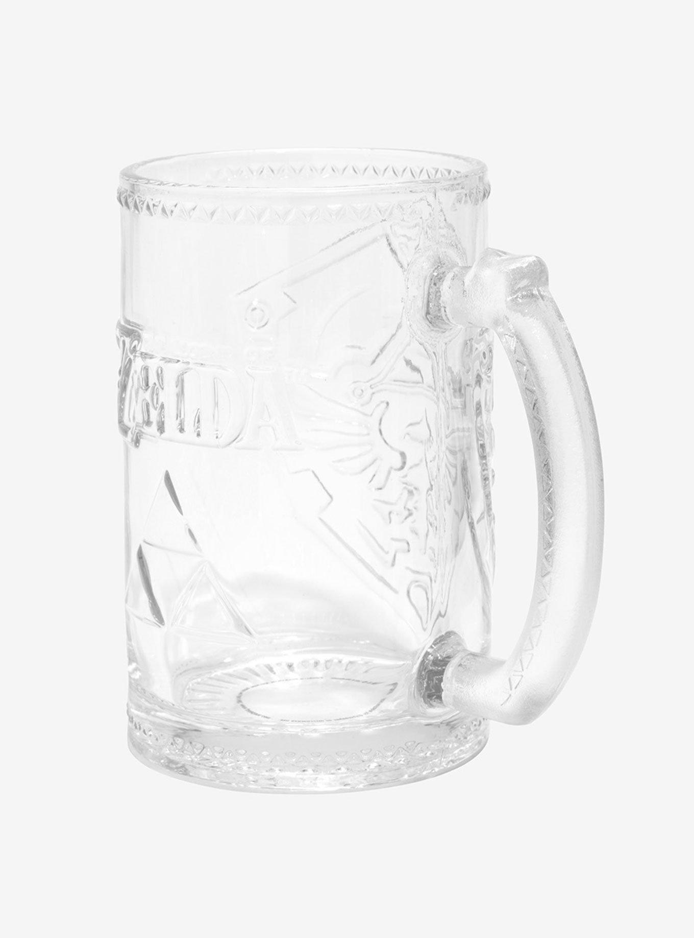 The Legend Of Zelda Shield Glass Stein, , alternate