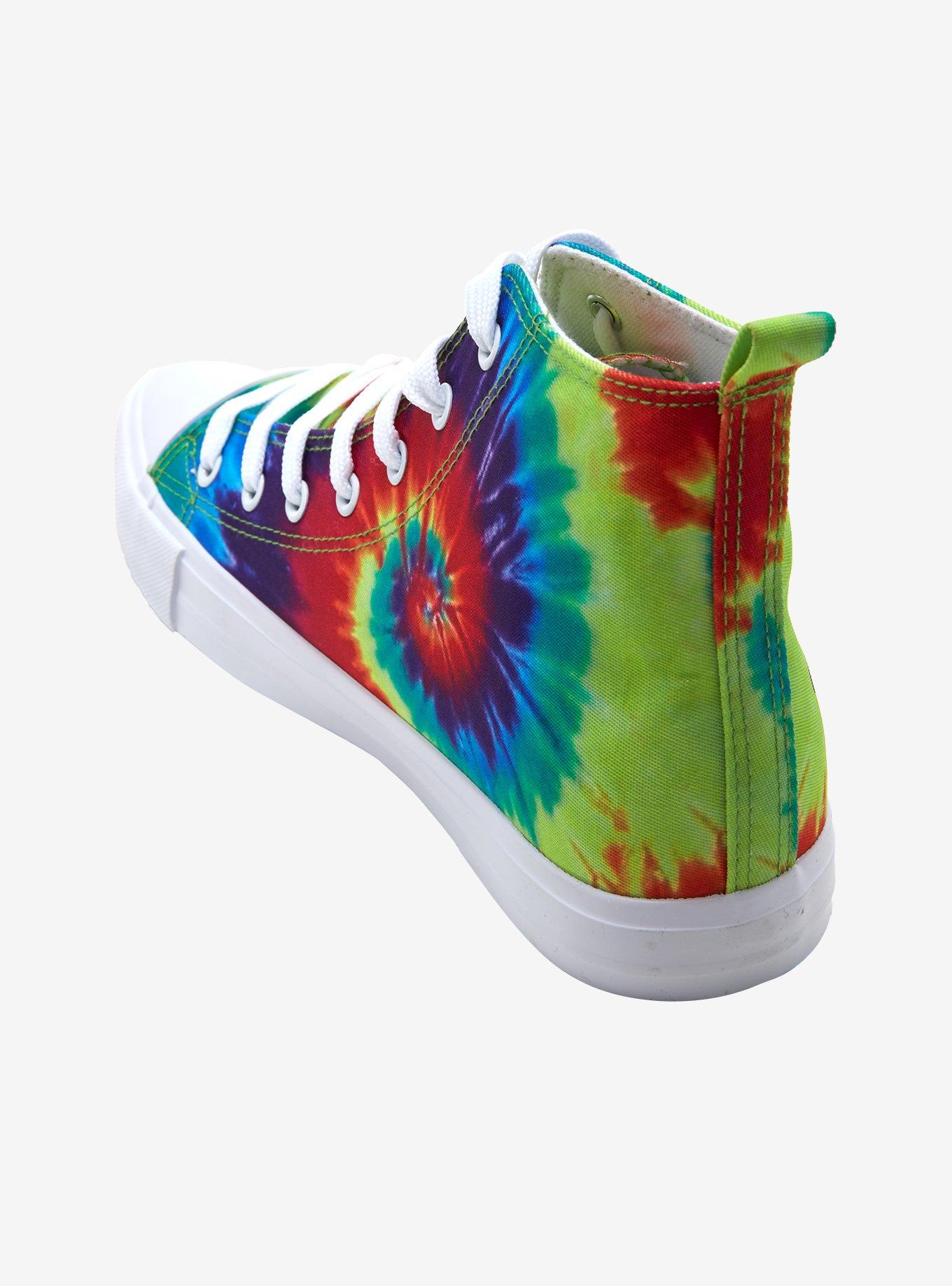 Disney Mickey Mouse Tie-Dye Hi-Top Sneakers, MULTI, alternate