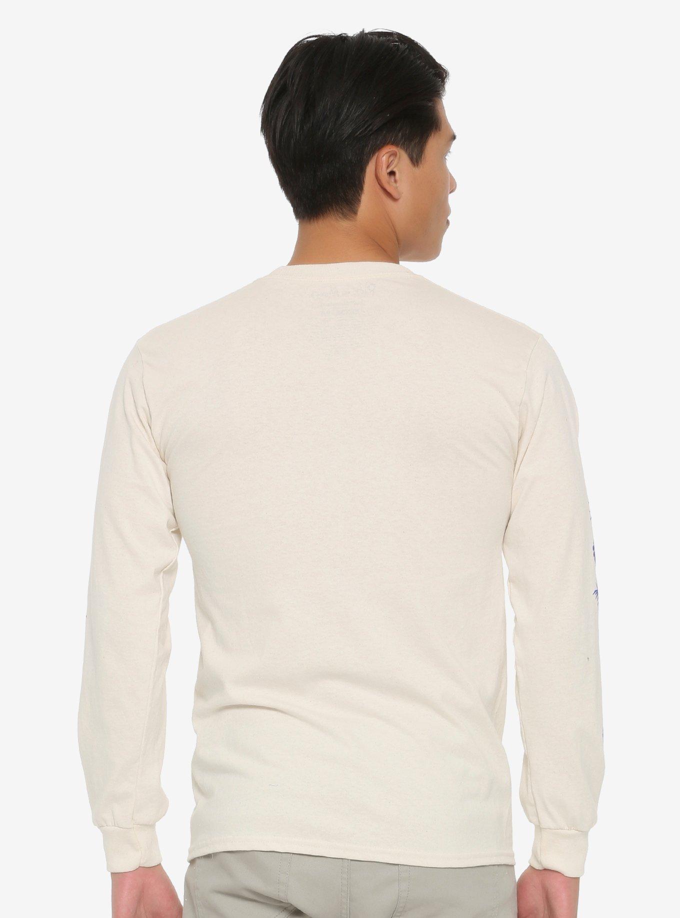 Rick and Morty Tropical Dance Long Sleeve T-Shirt - BoxLunch Exclusive, TAN/BEIGE, alternate