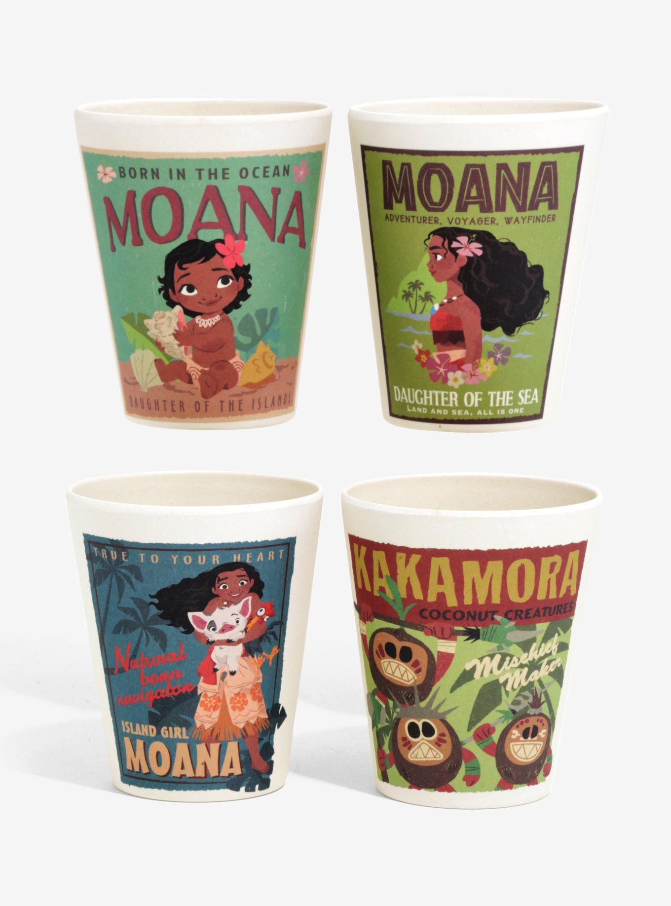Disney Moana Bamboo Cup Set - BoxLunch Exclusive, , alternate