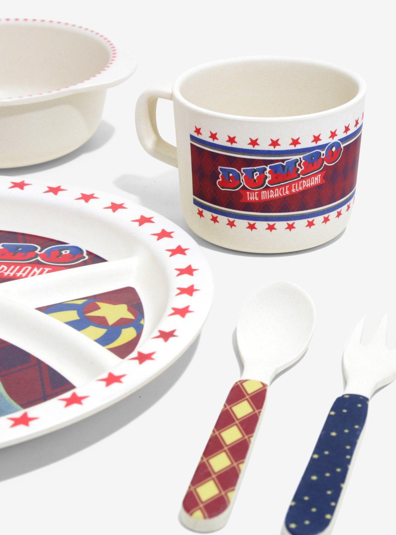 Disney Dumbo 5 Piece Bamboo Meal Set - BoxLunch Exclusive, , alternate