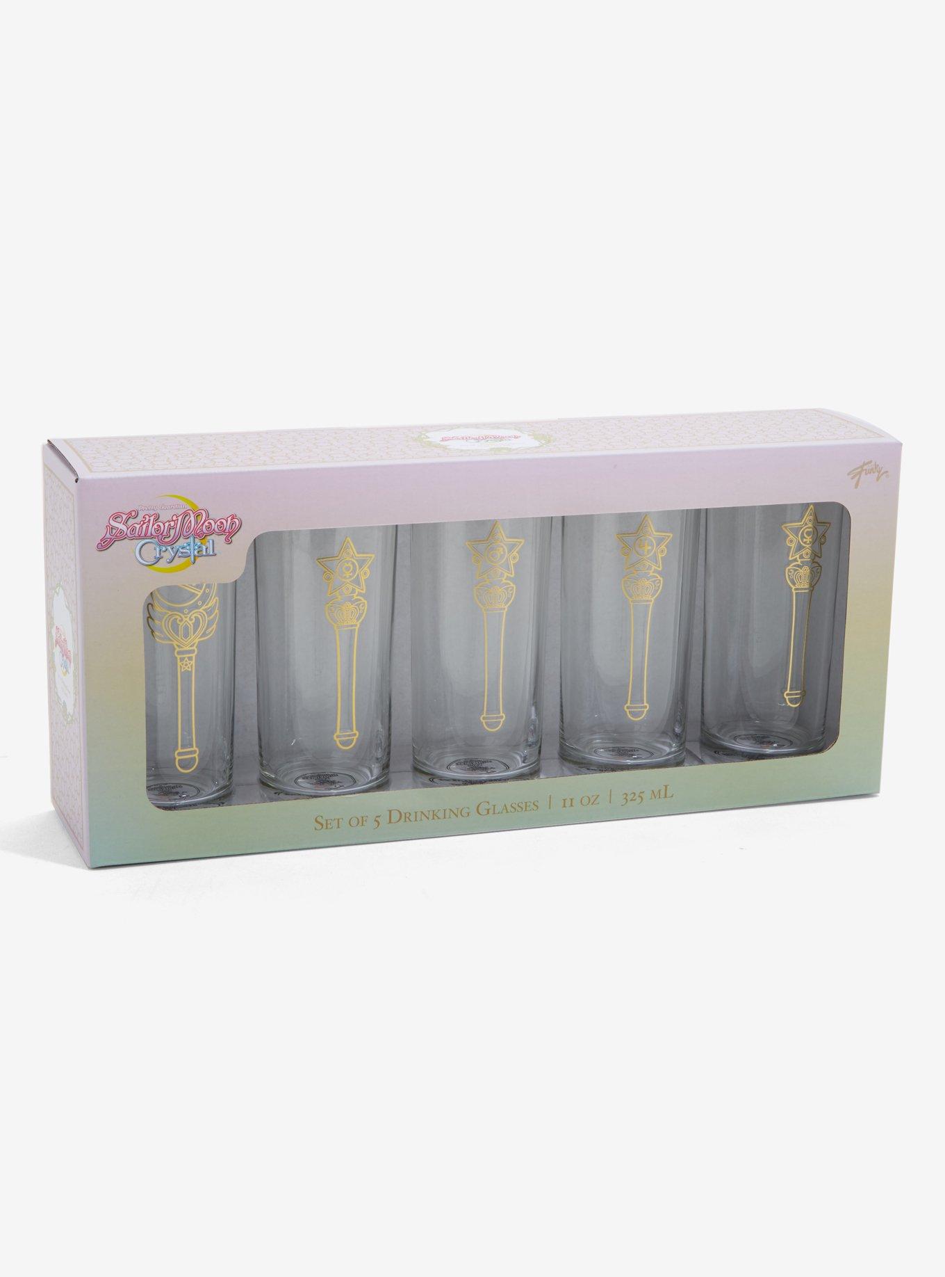 Sailor Moon Tall Glass Set - BoxLunch Exclusive, , alternate