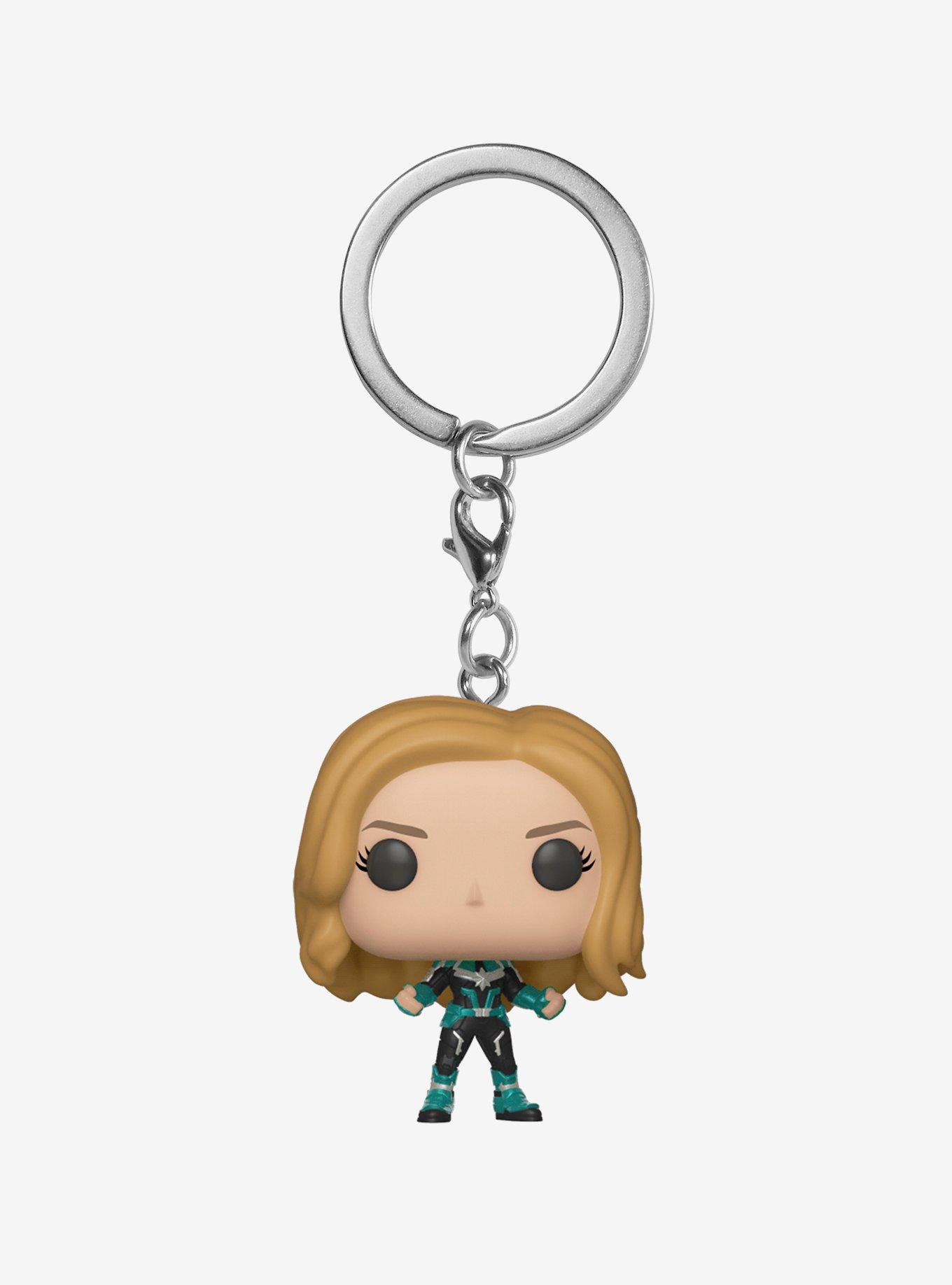 Funko Marvel Captain Marvel Pocket Pop! Vers Vinyl Key Chain Hot Topic Exclusive, , alternate - view 2