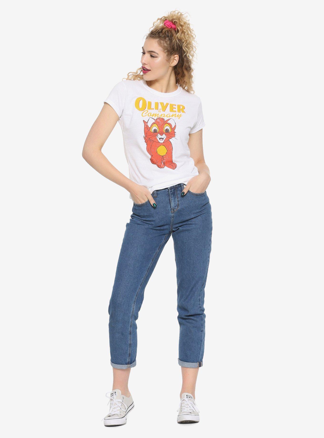 Disney Oliver & Company Oliver Girls T-Shirt, , alternate