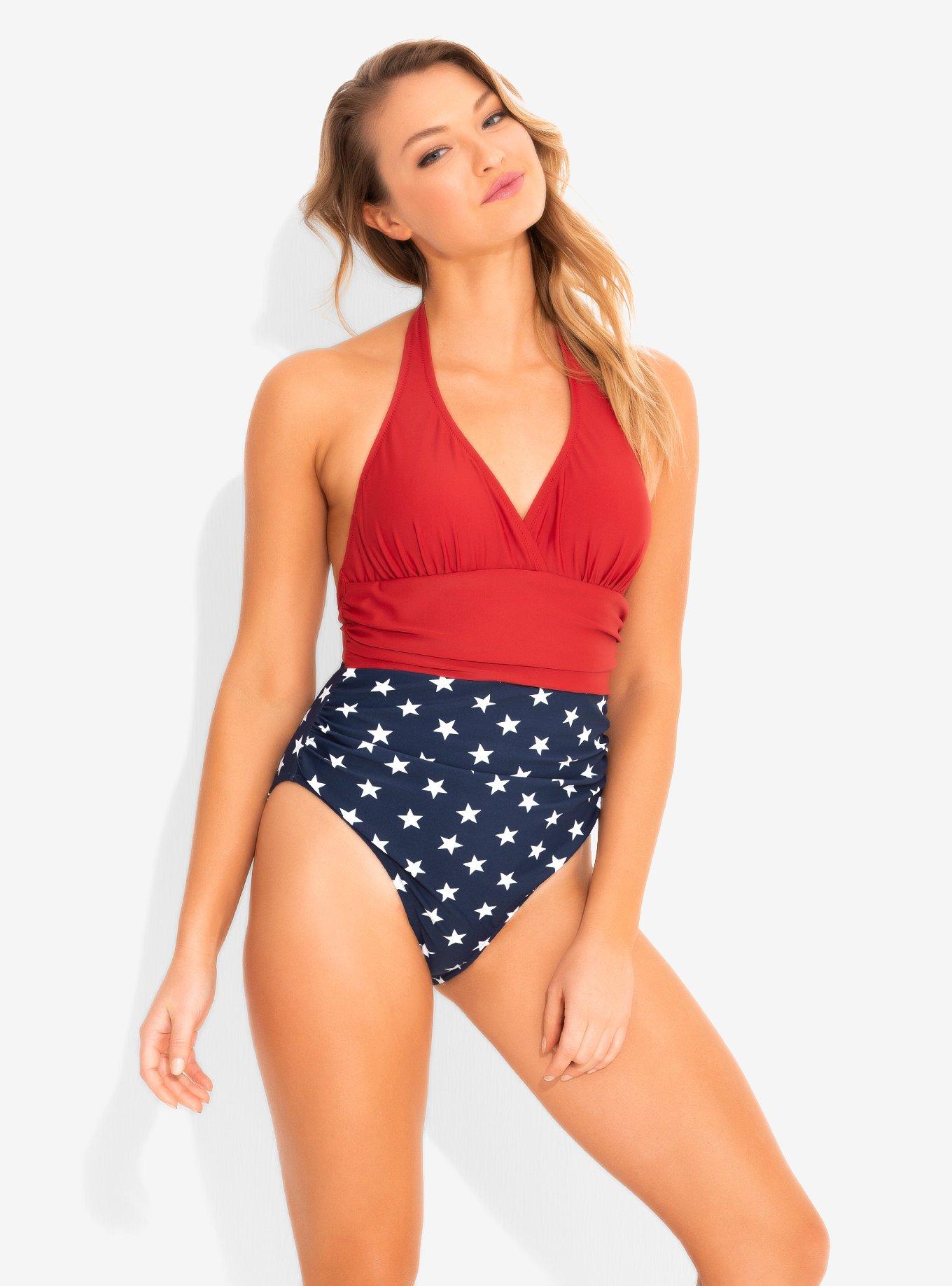 DC Comics Wonder Woman Swimsuit, , alternate