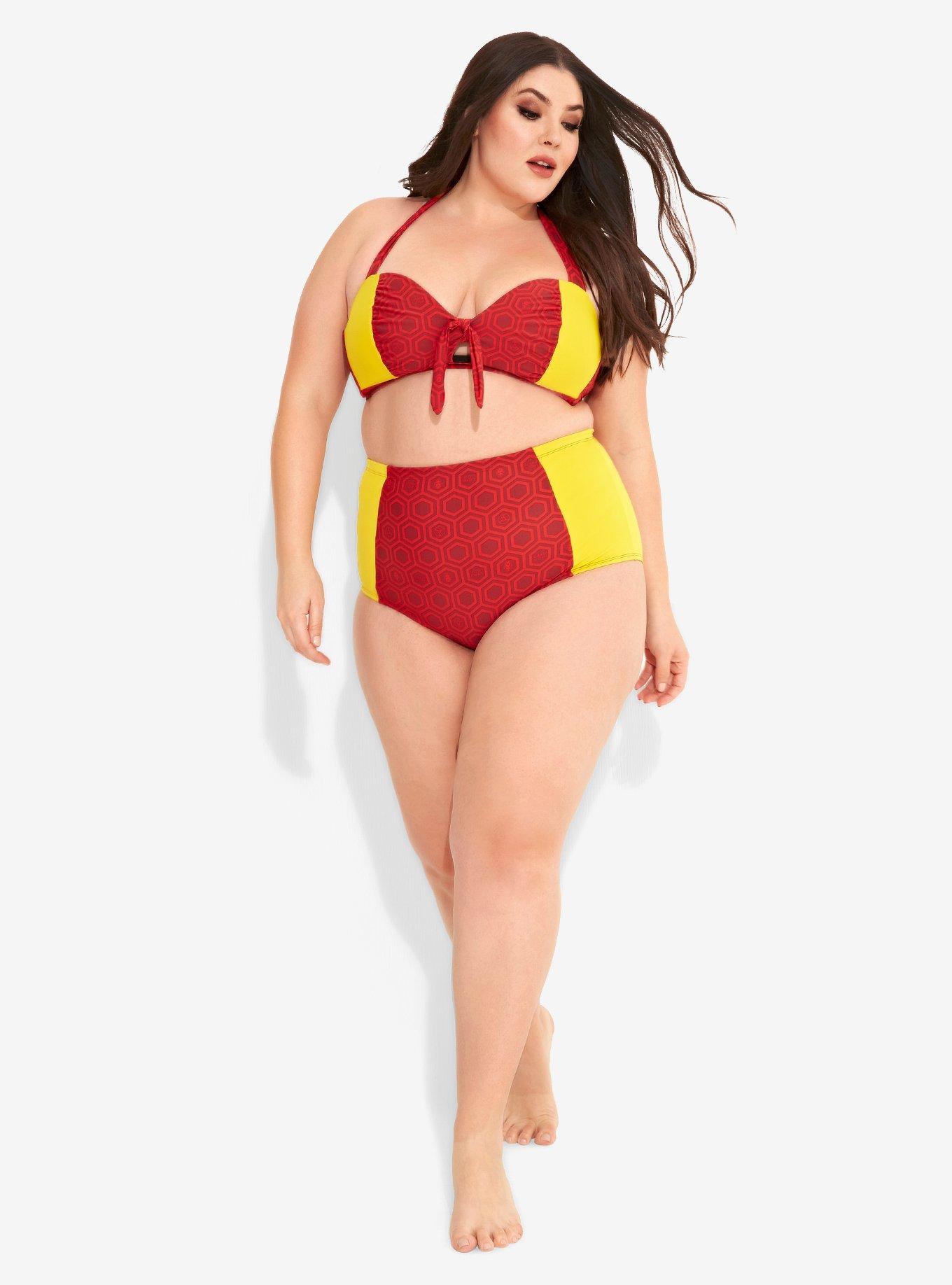 Marvel Iron Man Swim Bottoms Plus Size, , alternate