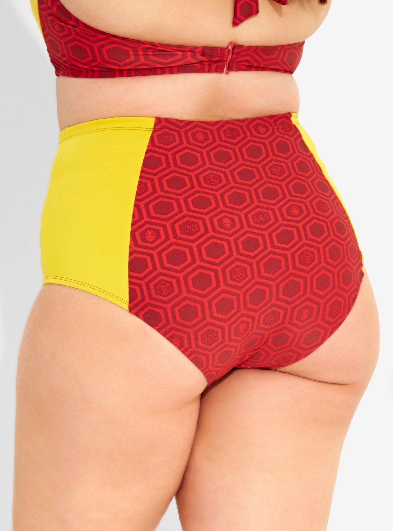 Marvel Iron Man Swim Bottoms Plus Size, , alternate