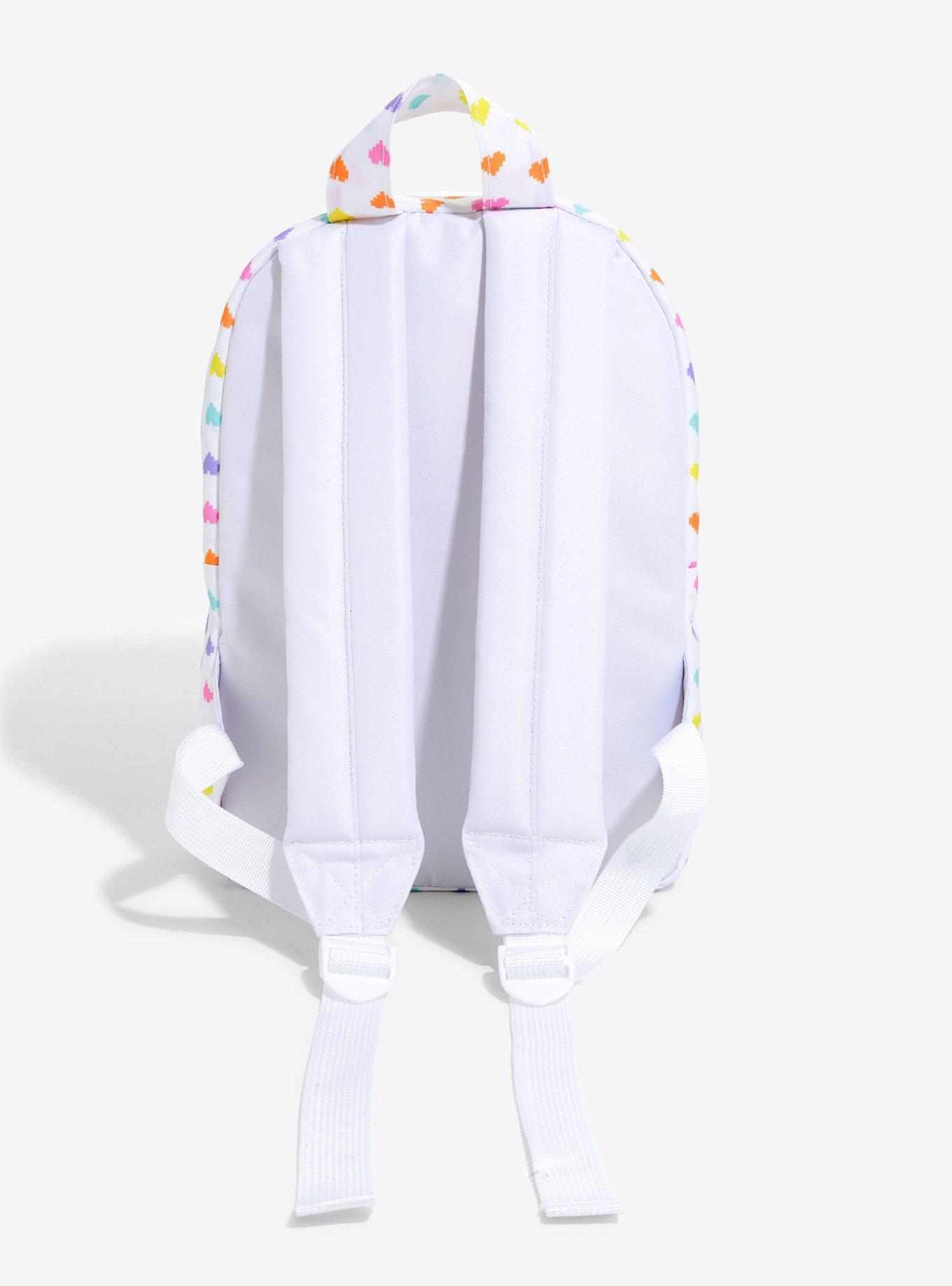 Poppy Pastel Hearts Mini Backpack, , alternate