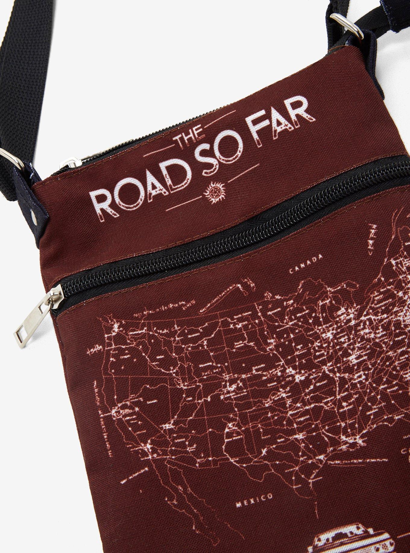 Supernatural Road So Far Passport Crossbody Bag, , alternate