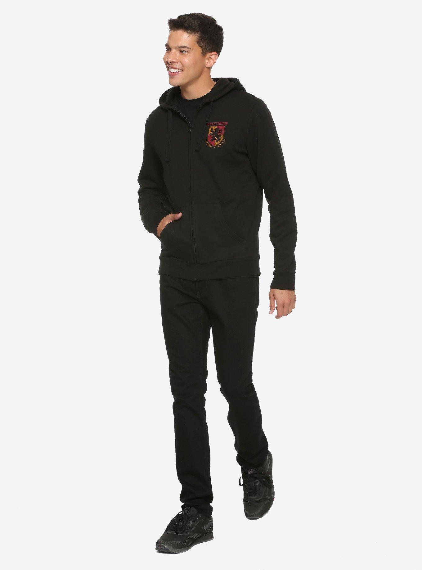 Harry Potter Gryffindor Quidditch Crest Hoodie, , alternate