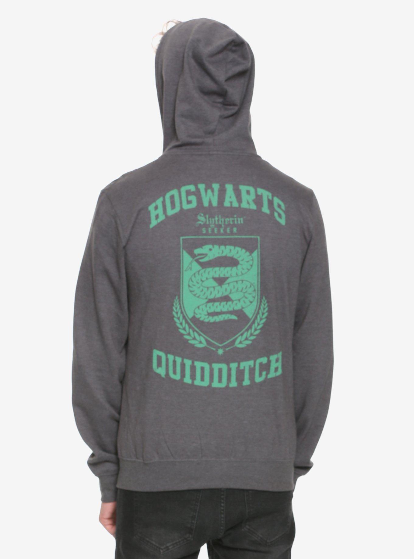 Harry Potter Slytherin Quidditch Team Zipper Hoodie, , alternate - view 3