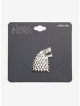 Game Of Thrones Stark Wolf Enamel Pin - BoxLunch Exclusive, , alternate