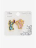 Disney Lilo & Stitch Angel & Stitch Enamel Pin Set - BoxLunch Exclusive, , alternate