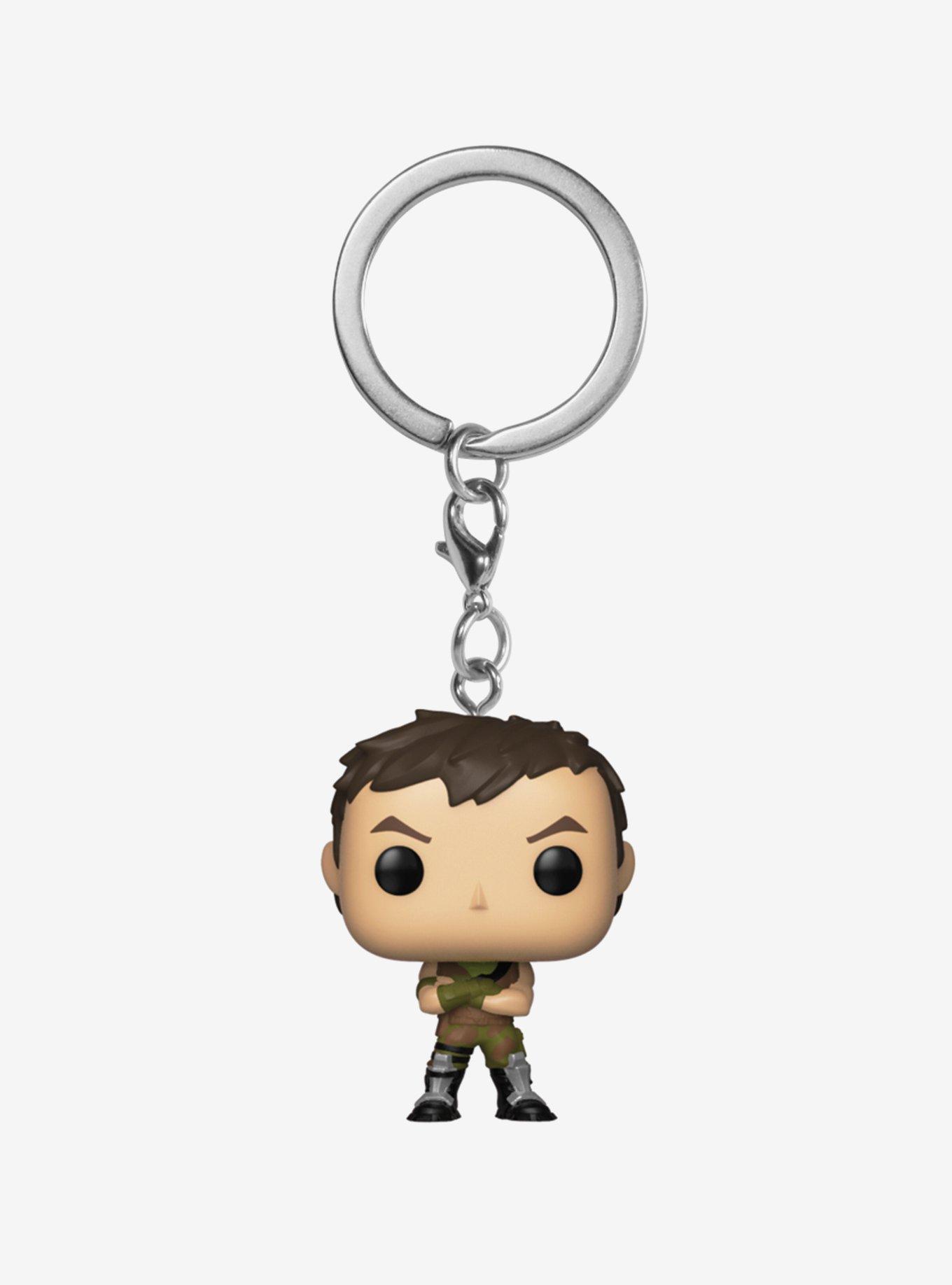 Funko Fortnite Pocket Pop! Highrise Assault Trooper Vinyl Key Chain, , alternate