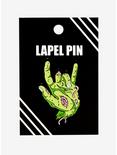 Rad Zombie Hand Enamel Pin, , alternate