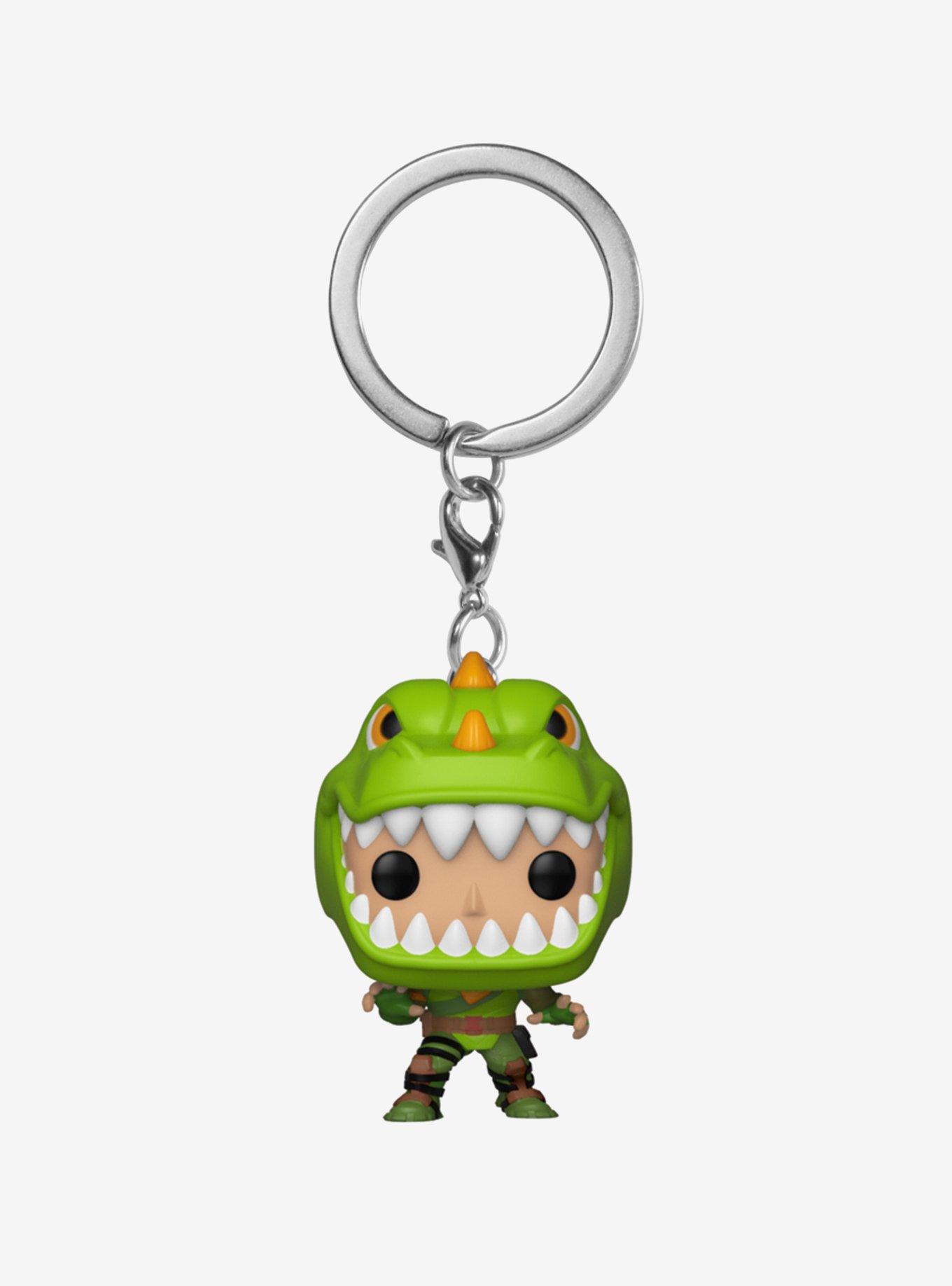 Funko Pocket Pop! Fortnite Rex Vinyl Key Chain, , alternate