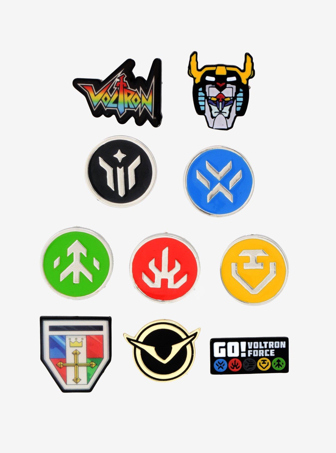 Voltron: Legendary Defender Blind Box Enamel Pins, , alternate