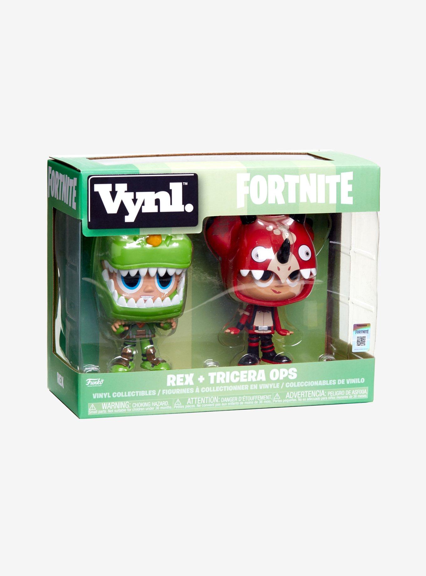 Funko Vynl. Fortnite Rex & Tricera Ops Vinyl Figures, , alternate