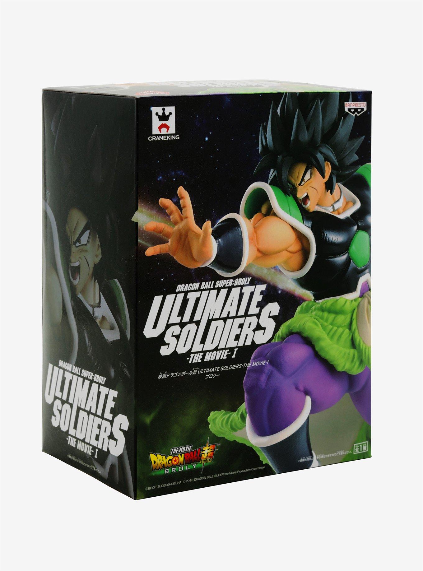 Banpresto Dragon Ball Super the Movie Ultimate Soldiers The Movie 01 Broly (Rage Mode) Collectible Figure, , alternate