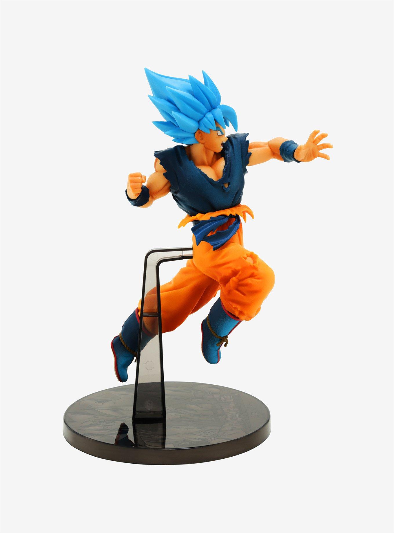 Banpresto Dragon Ball Super The Movie Ultimate Soldiers Super Saiyan Blue Son Goku 02 Collectible Figure, , alternate