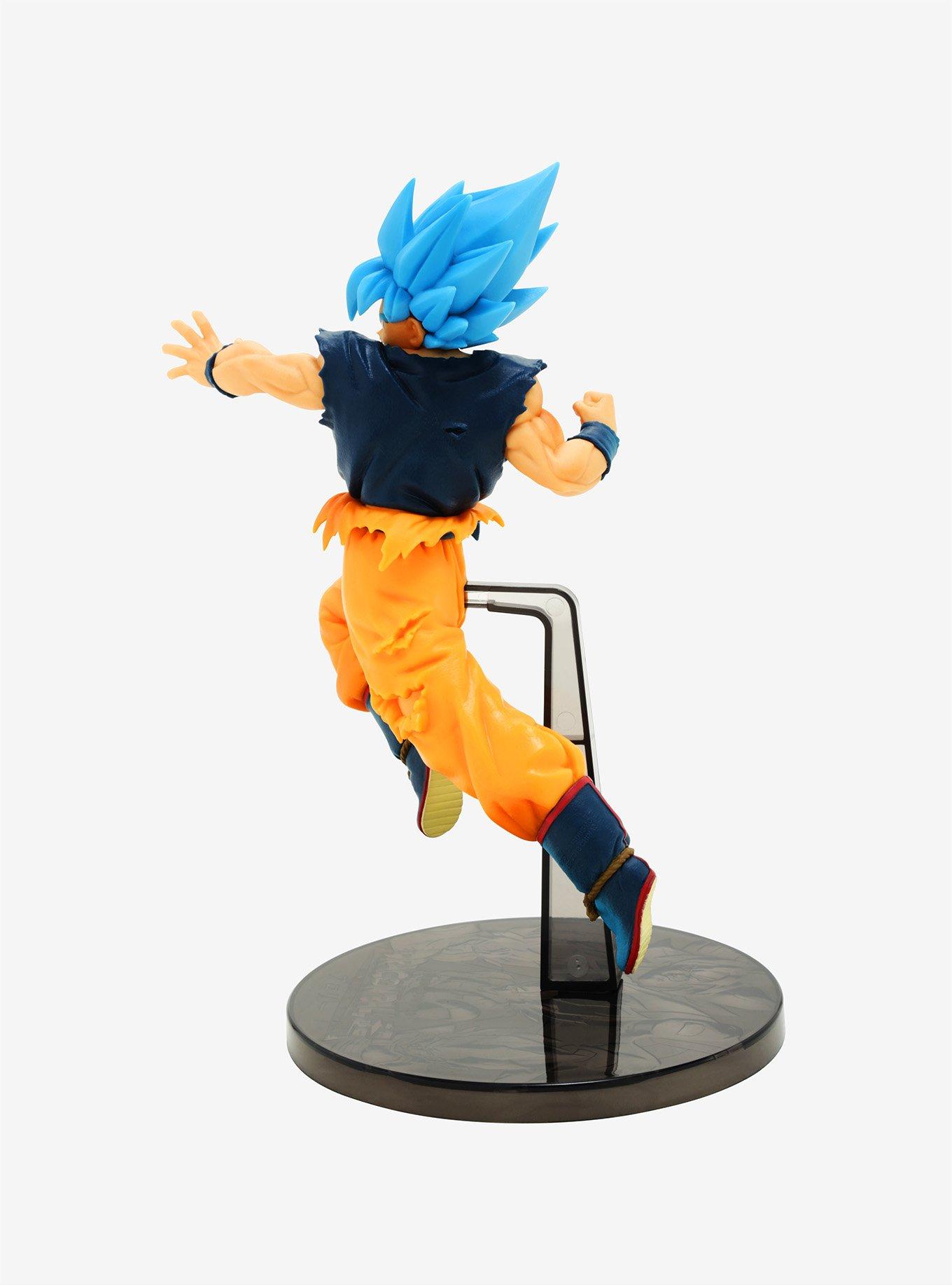 Banpresto Dragon Ball Super The Movie Ultimate Soldiers Super Saiyan Blue Son Goku 02 Collectible Figure, , alternate