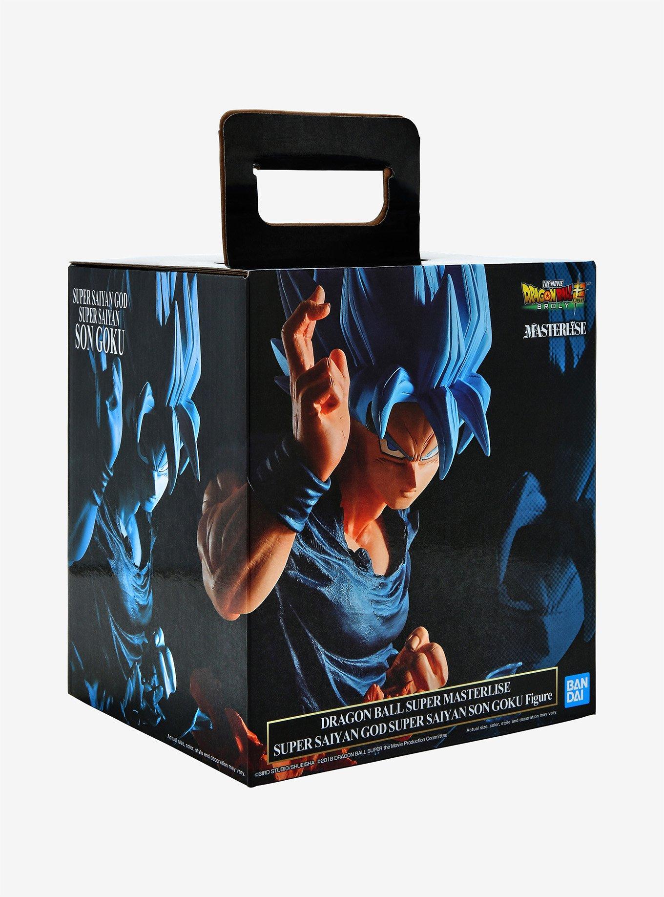 Banpresto Dragon Ball Super Masterlise Super Saiyan God Super Saiyan Son Goku Collectible Figure, , alternate