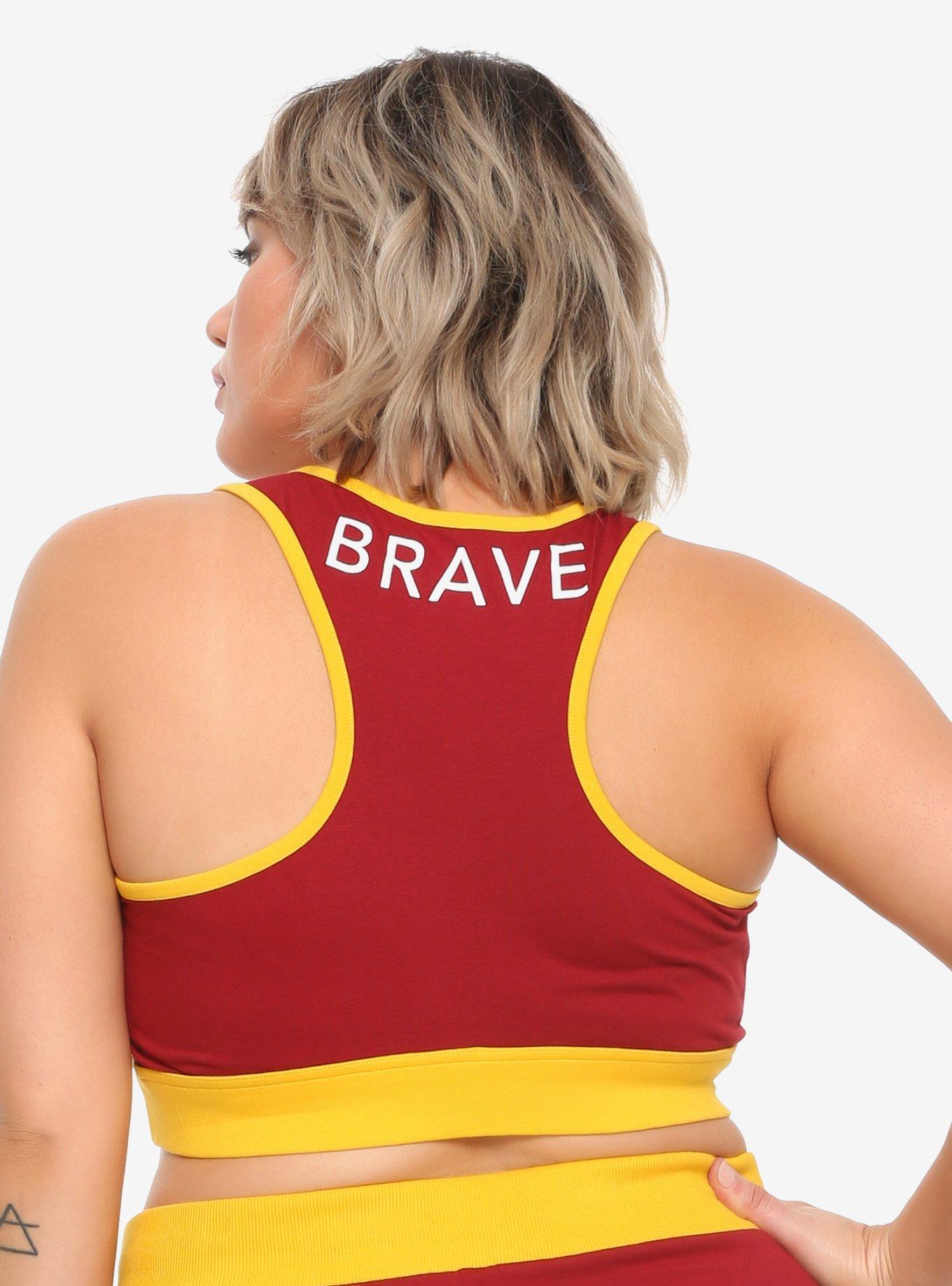 Harry Potter Gryffindor Sports Bra Plus Size, RED, alternate