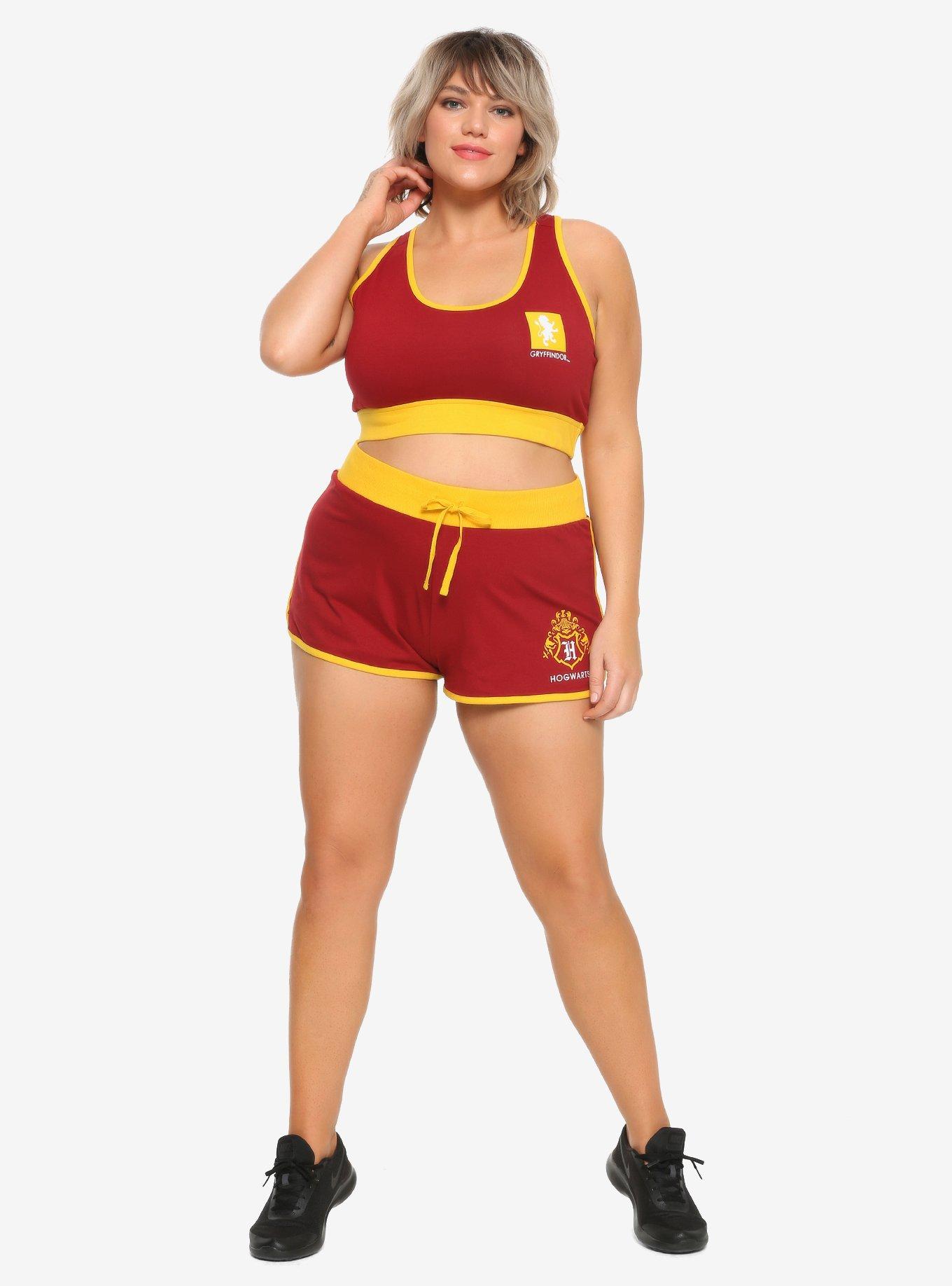 Harry Potter Gryffindor Sports Bra Plus Size, RED, alternate