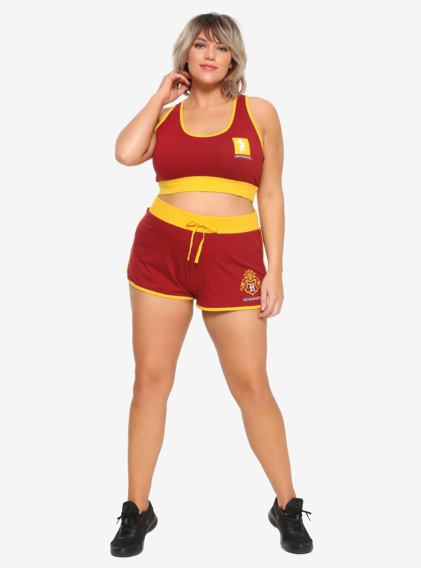 Harry Potter Gryffindor Sports Bra Plus Size, RED, alternate