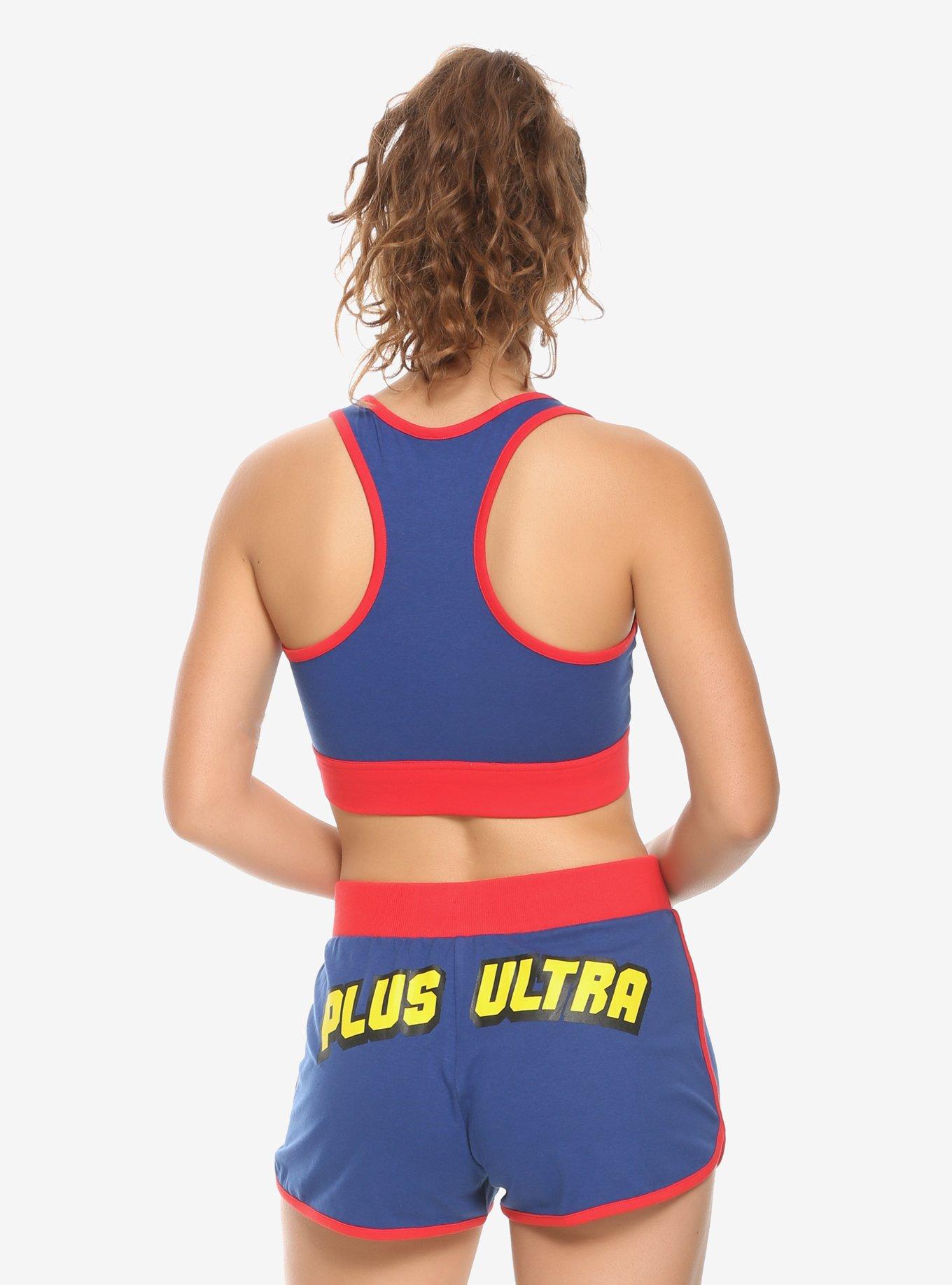 My Hero Academia Characters Low Impact Sports Bra