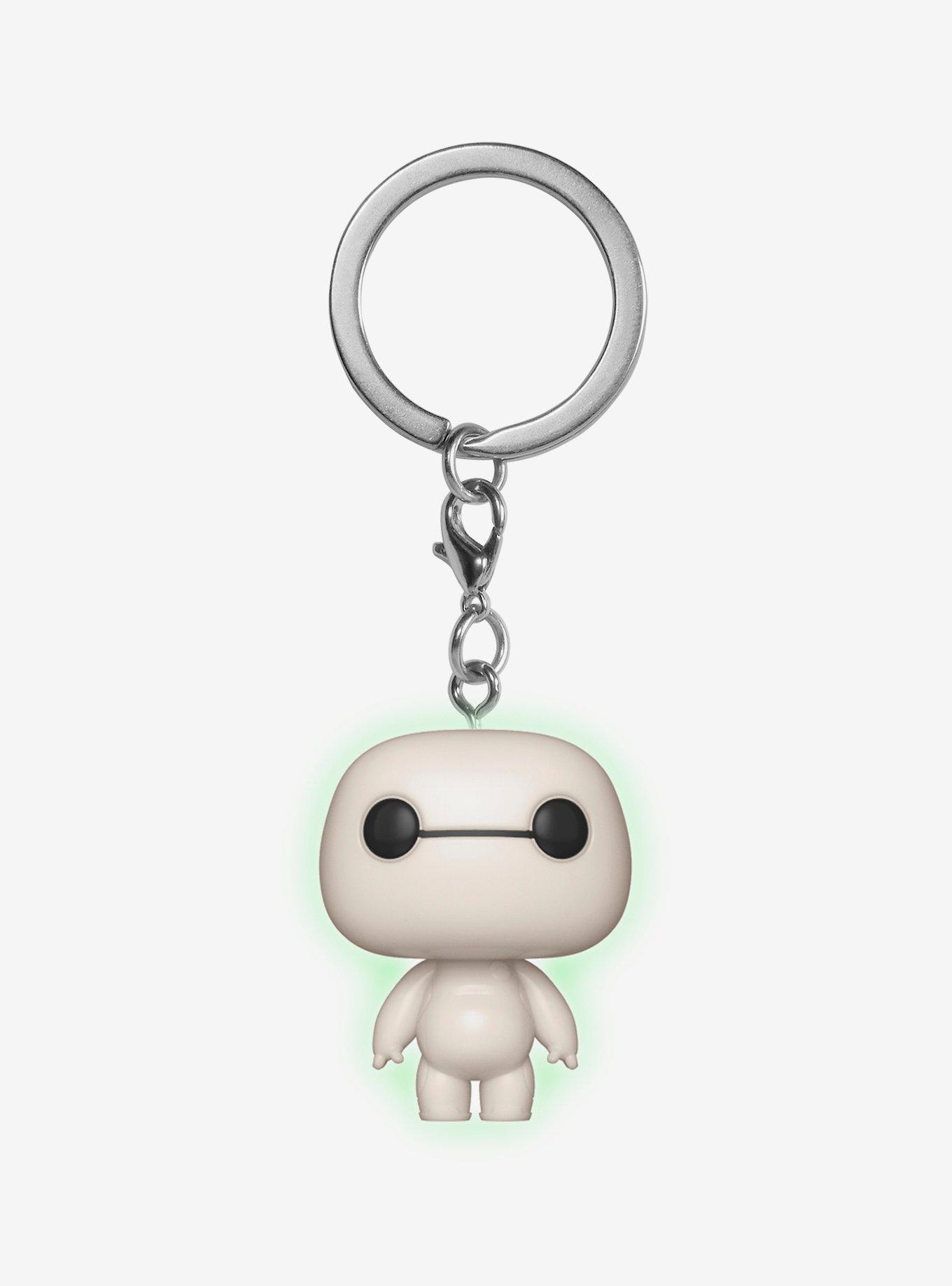 Funko Pocket Pop! Disney Big Hero 6 Nursebot Baymax Glow-In-The-Dark Vinyl Key Chain - BoxLunch Exclusive, , alternate