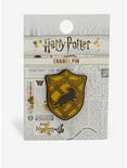 Harry Potter Hufflepuff Crest Enamel Pin, , alternate
