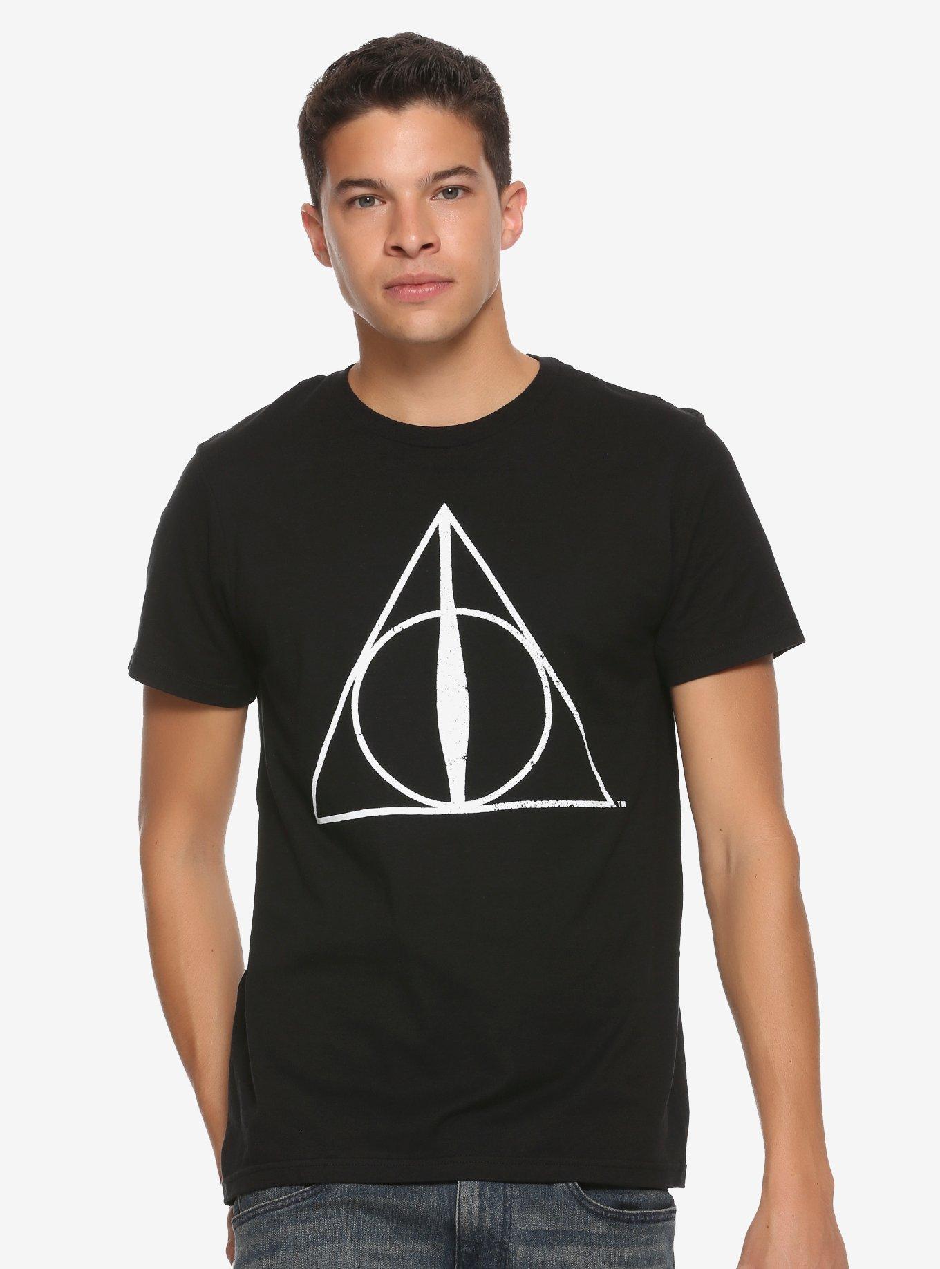 Harry Potter Deathly Hallows Symbol T-Shirt, , alternate