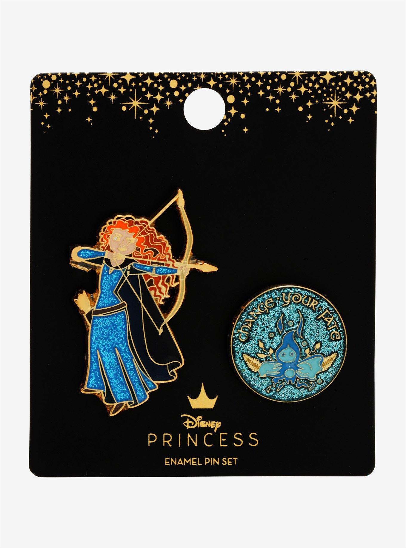 Disney Pixar Brave Merida Wisp Enamel Pin Set - BoxLunch Exclusive, , alternate