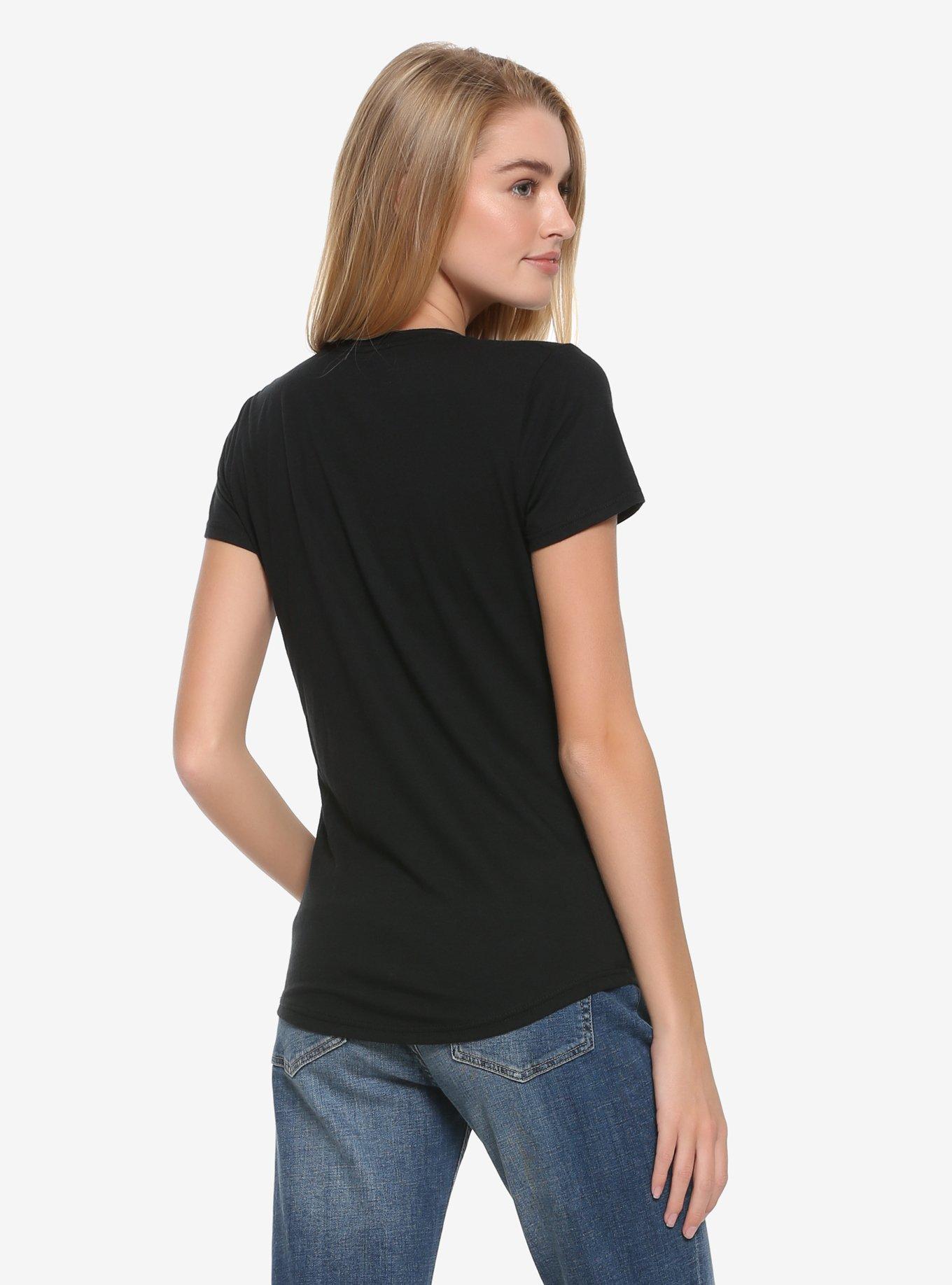 Friends Icons Womens T-Shirt - BoxLunch Exclusive, BLACK, alternate