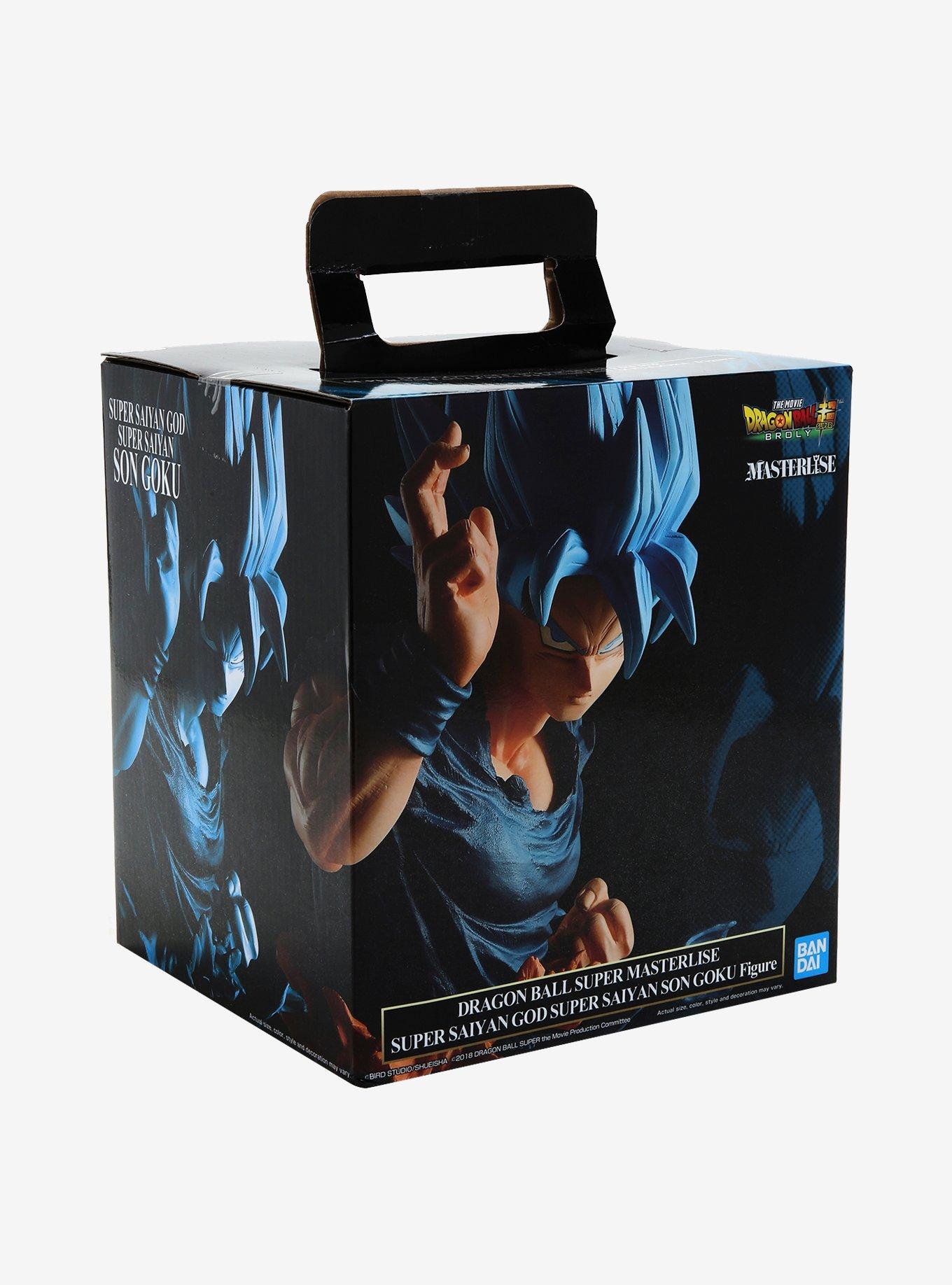 Banpresto Dragon Ball Super Masterlise Super The Movie Saiyan God Super Saiyan Son Goku Figure, , alternate