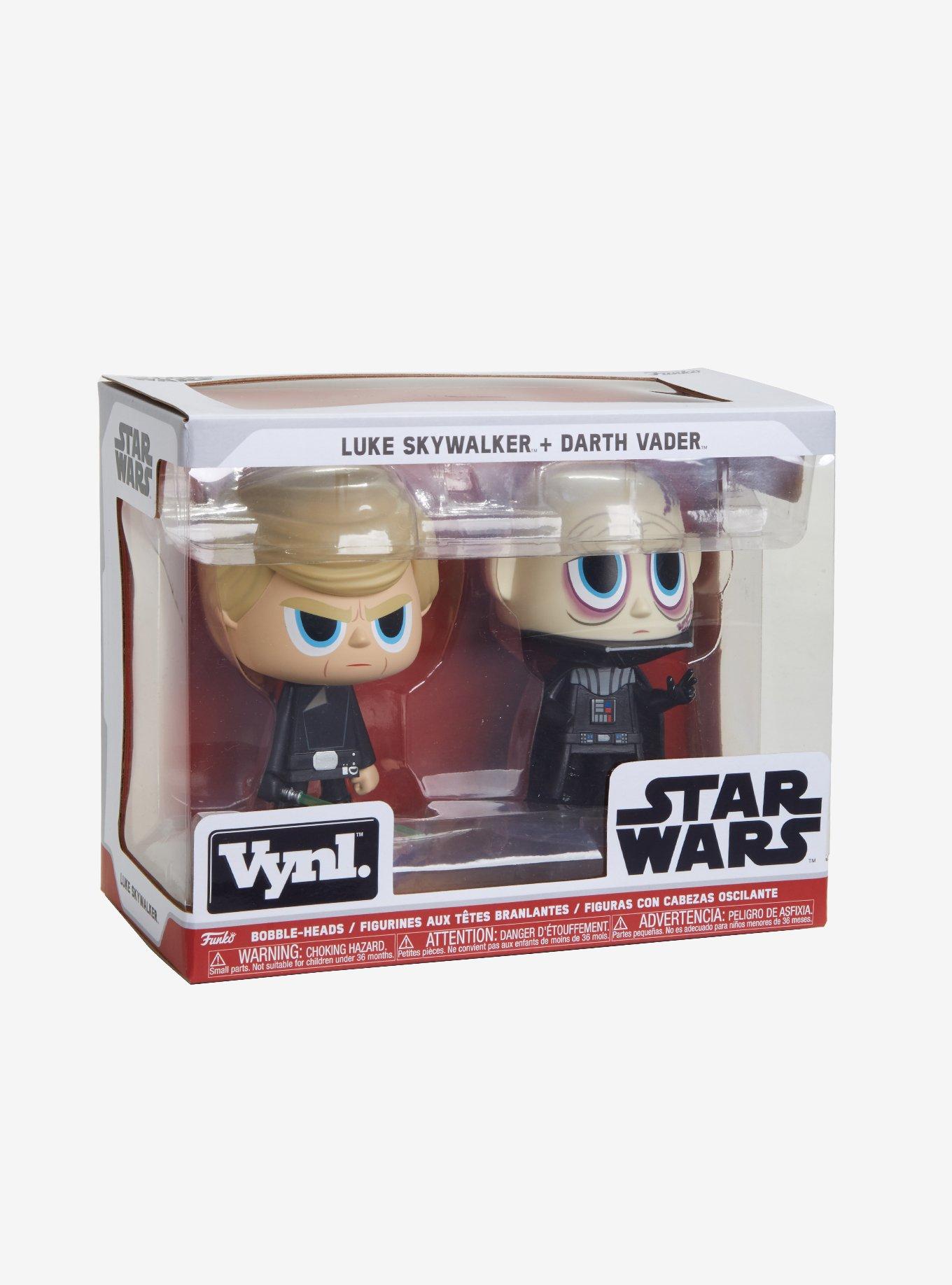 Funko Vynl. Star Wars Luke Skywalker & Darth Vader Vinyl Figures, , alternate