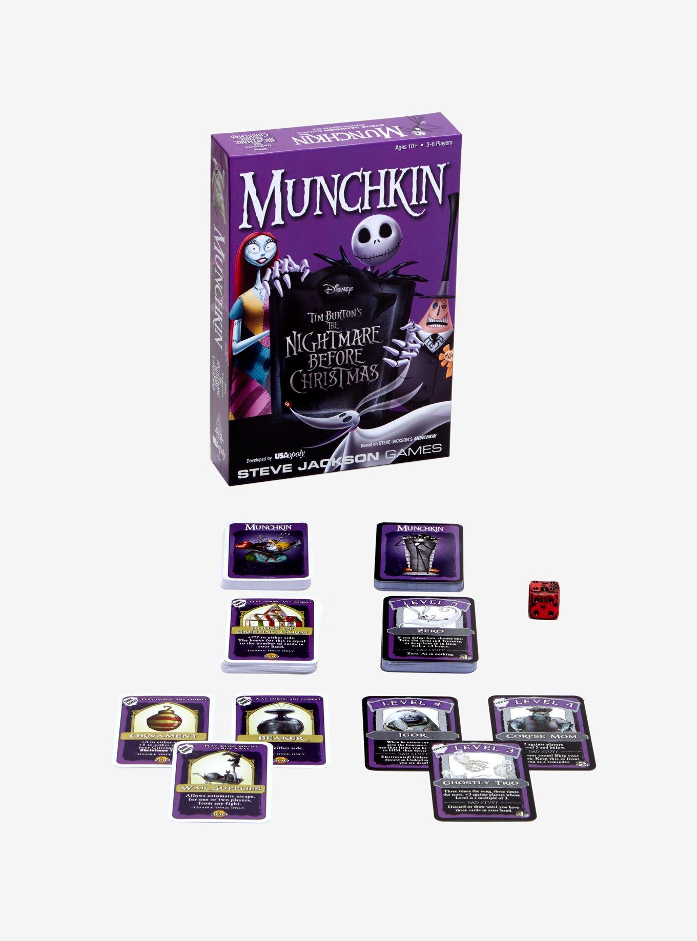 The Nightmare Before Christmas Munchkin Board Game, , alternate