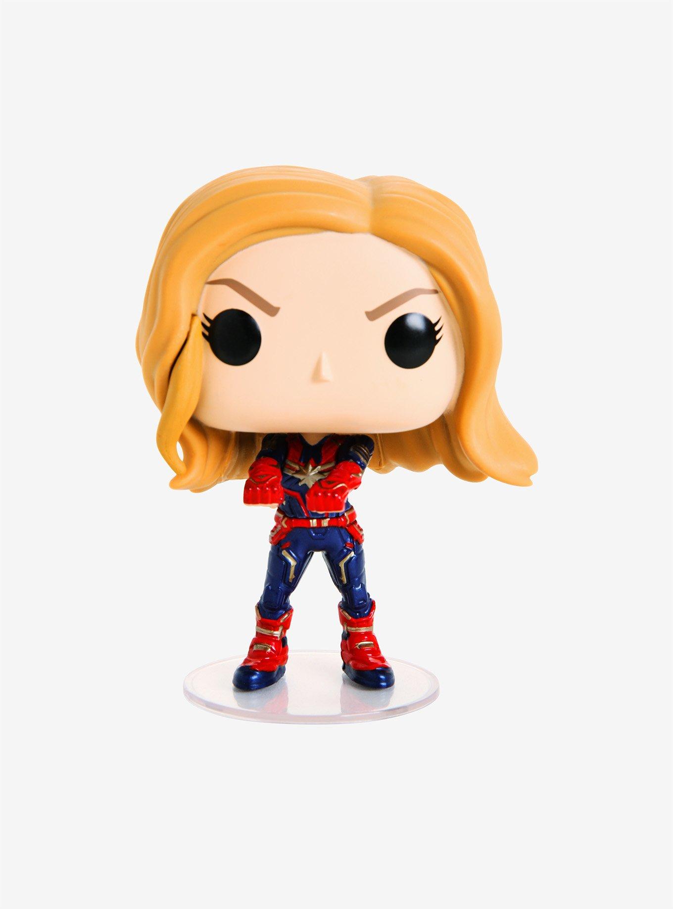 Funko Pop! Marvel Avengers: Endgame Captain Marvel Vinyl Bobble-Head, , alternate
