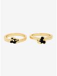 Dainty Mickey Mouse & Minnie Mouse Ring Set, , alternate