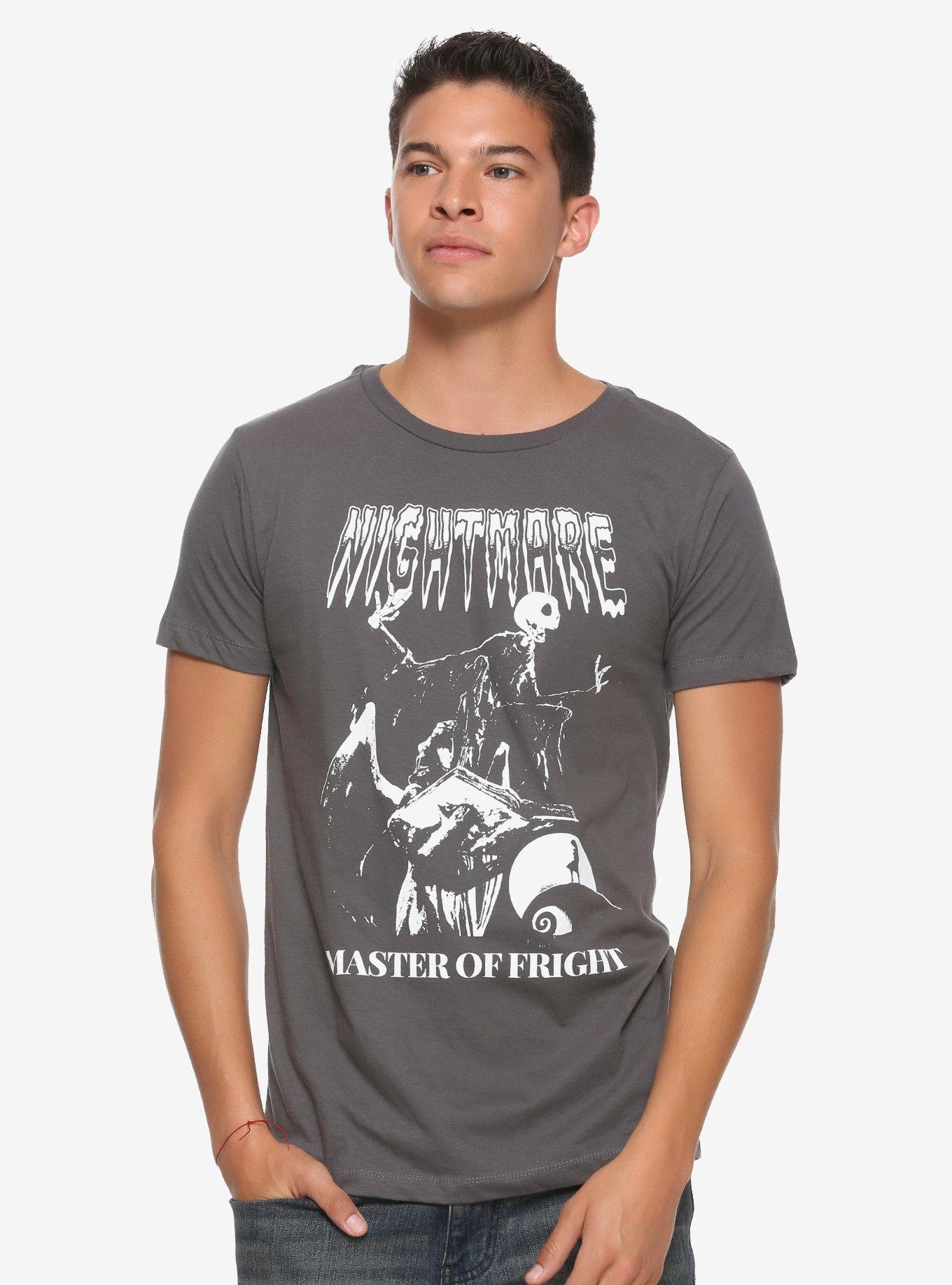 The Nightmare Before Christmas Jack Master Of Fright T-Shirt, BLACK, alternate
