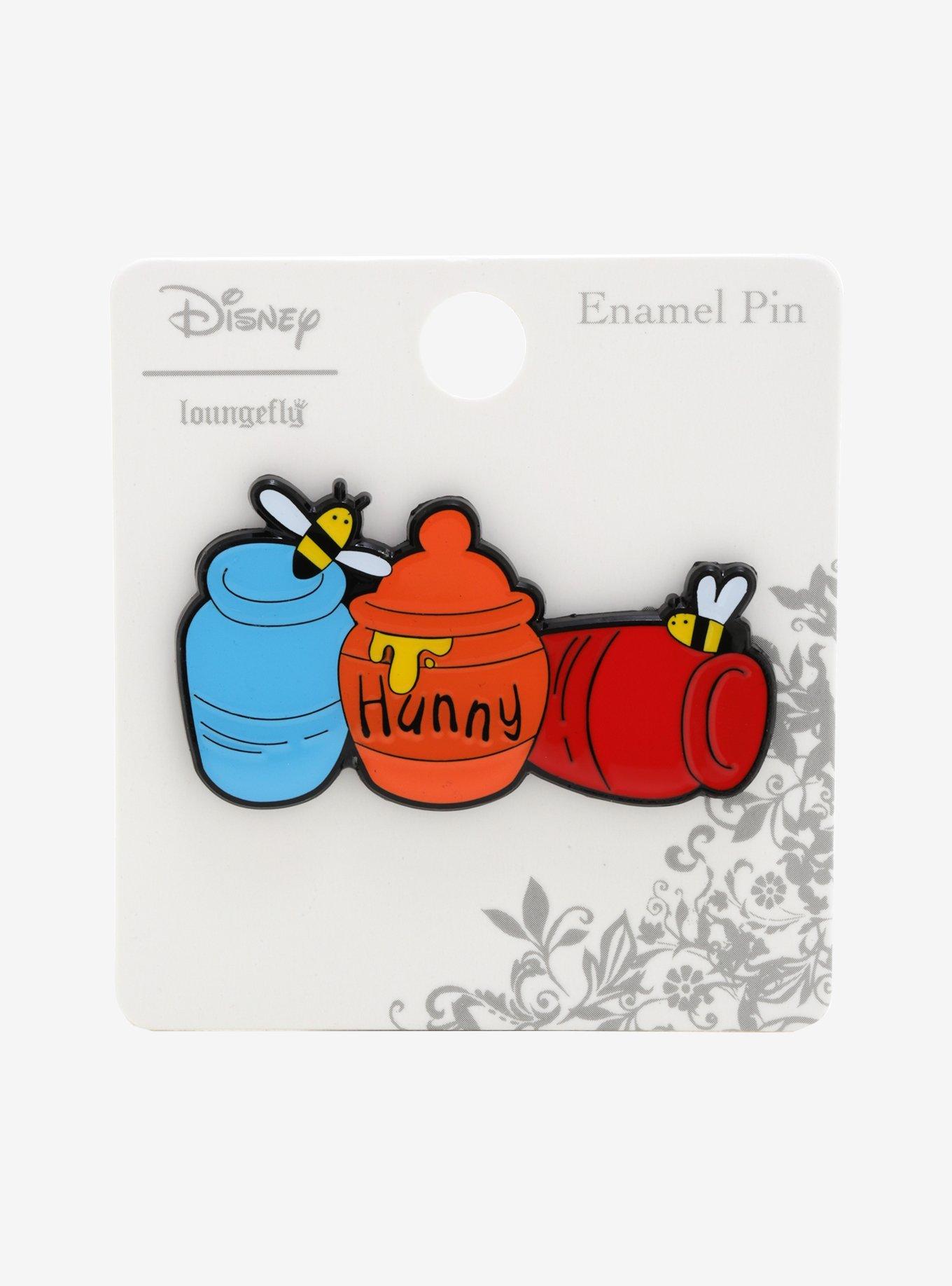 Disney Winnie The Pooh Hunny Jars Enamel Pin - BoxLunch Exclusive, , alternate