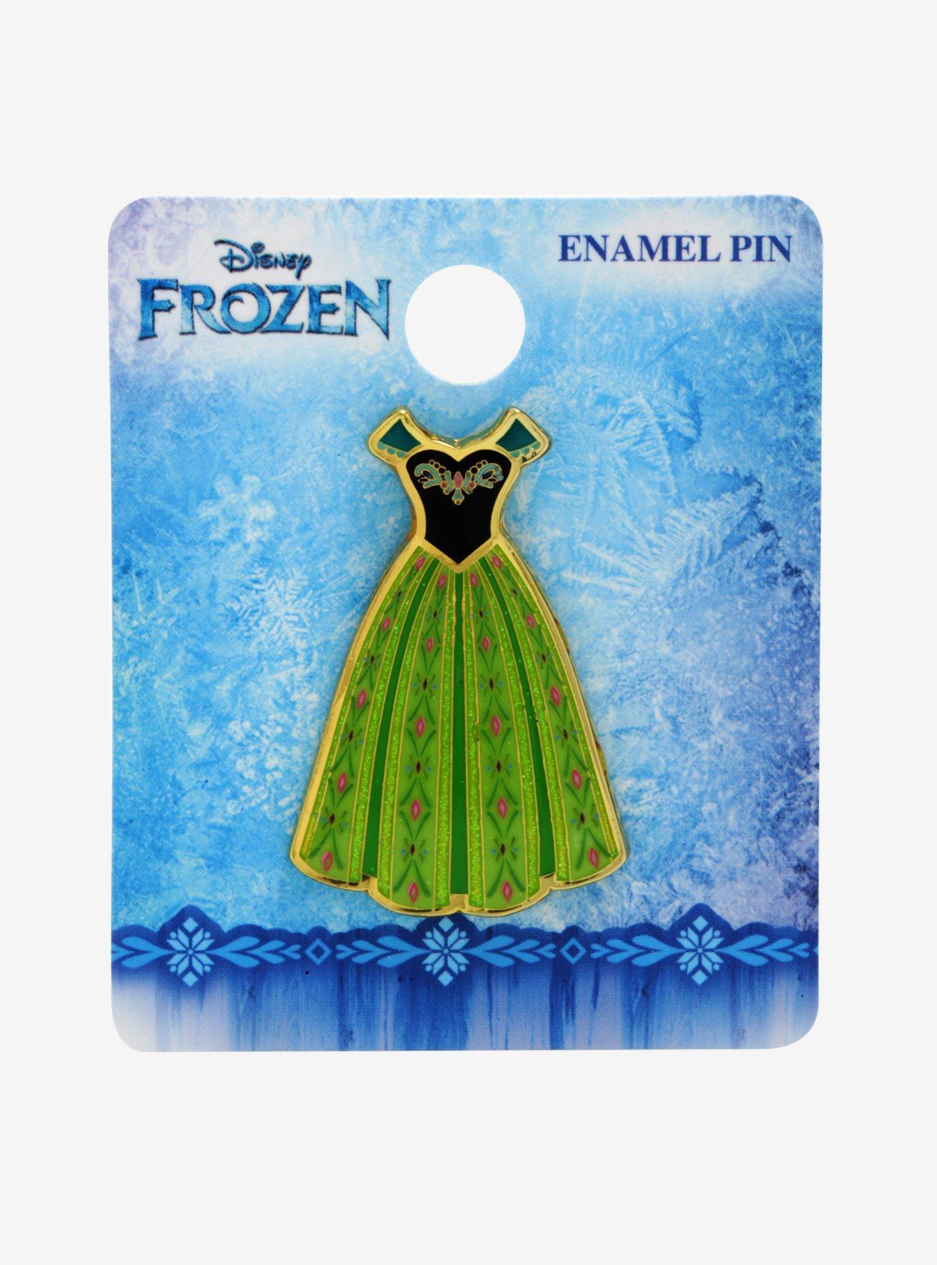 Disney Frozen Anna's Coronation Dress Enamel Pin - BoxLunch Exclusive, , alternate