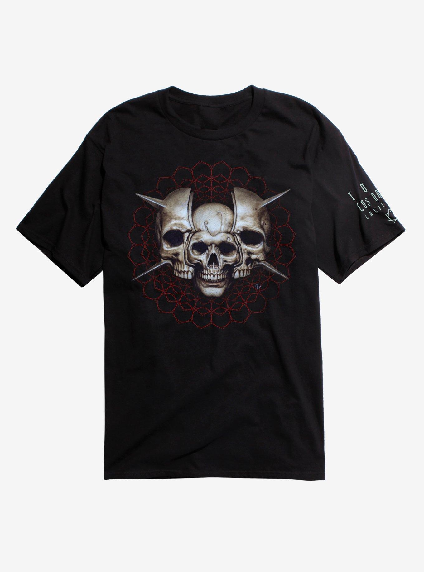 Tool Kapala-Crucible Skull T-Shirt, , alternate
