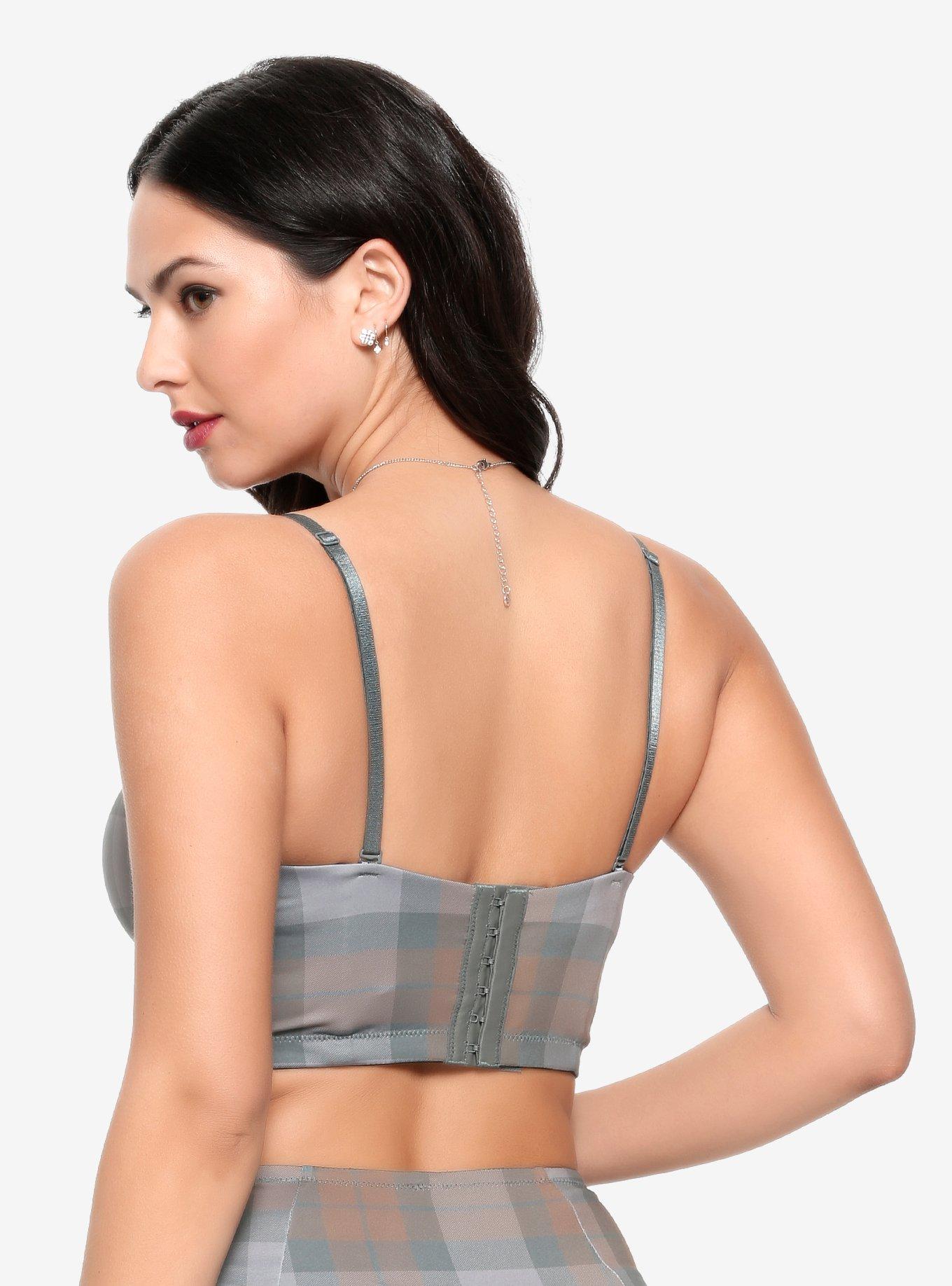 Outlander Tartan Bra Hot Topic Exclusive, , alternate