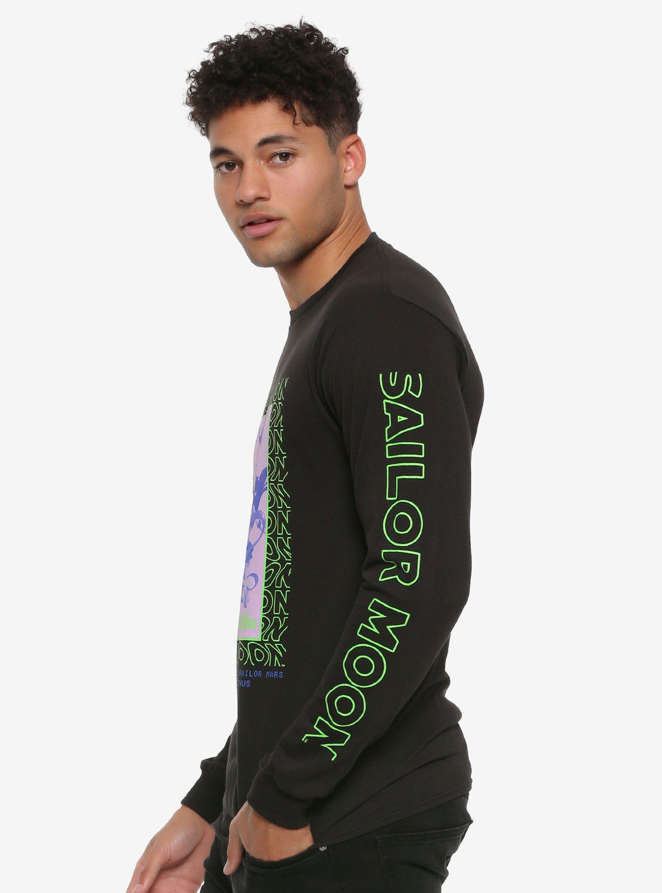 Sailor Moon Neon Long Sleeve T-Shirt - BoxLunch Exclusive, , alternate