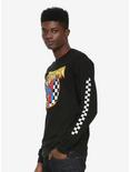 Marvel Spider-Man Checkered Long Sleeve T-Shirt - BoxLunch Exclusive, , alternate