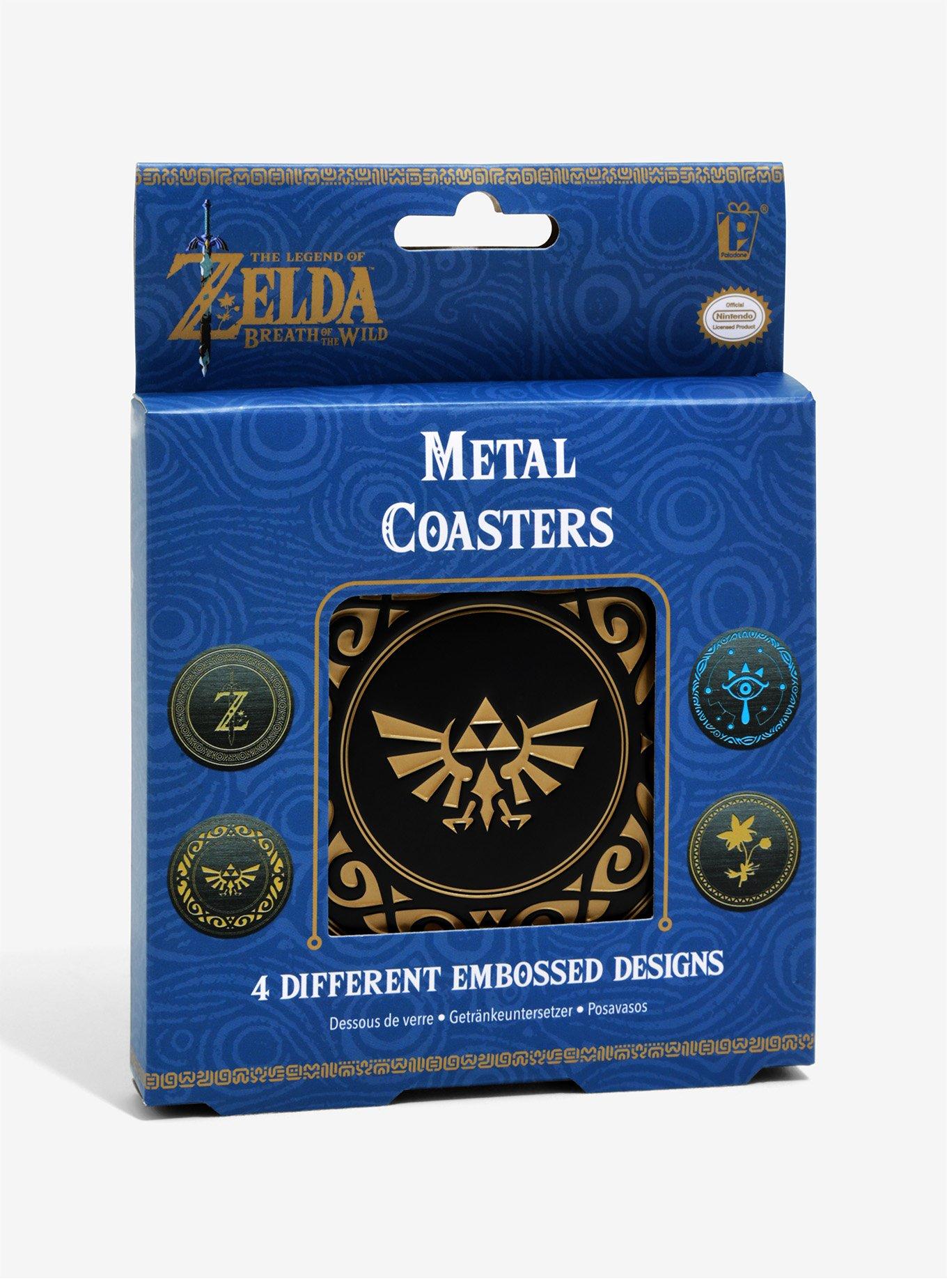 Nintendo The Legend Of Zelda Metal Coaster Set, , alternate