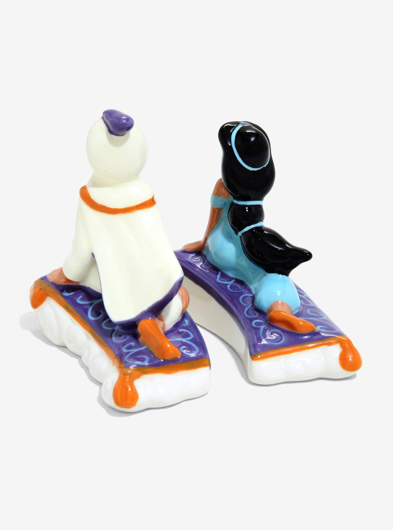 Disney Aladdin and Jasmine Ceramic Salt & Pepper Shakers, , alternate